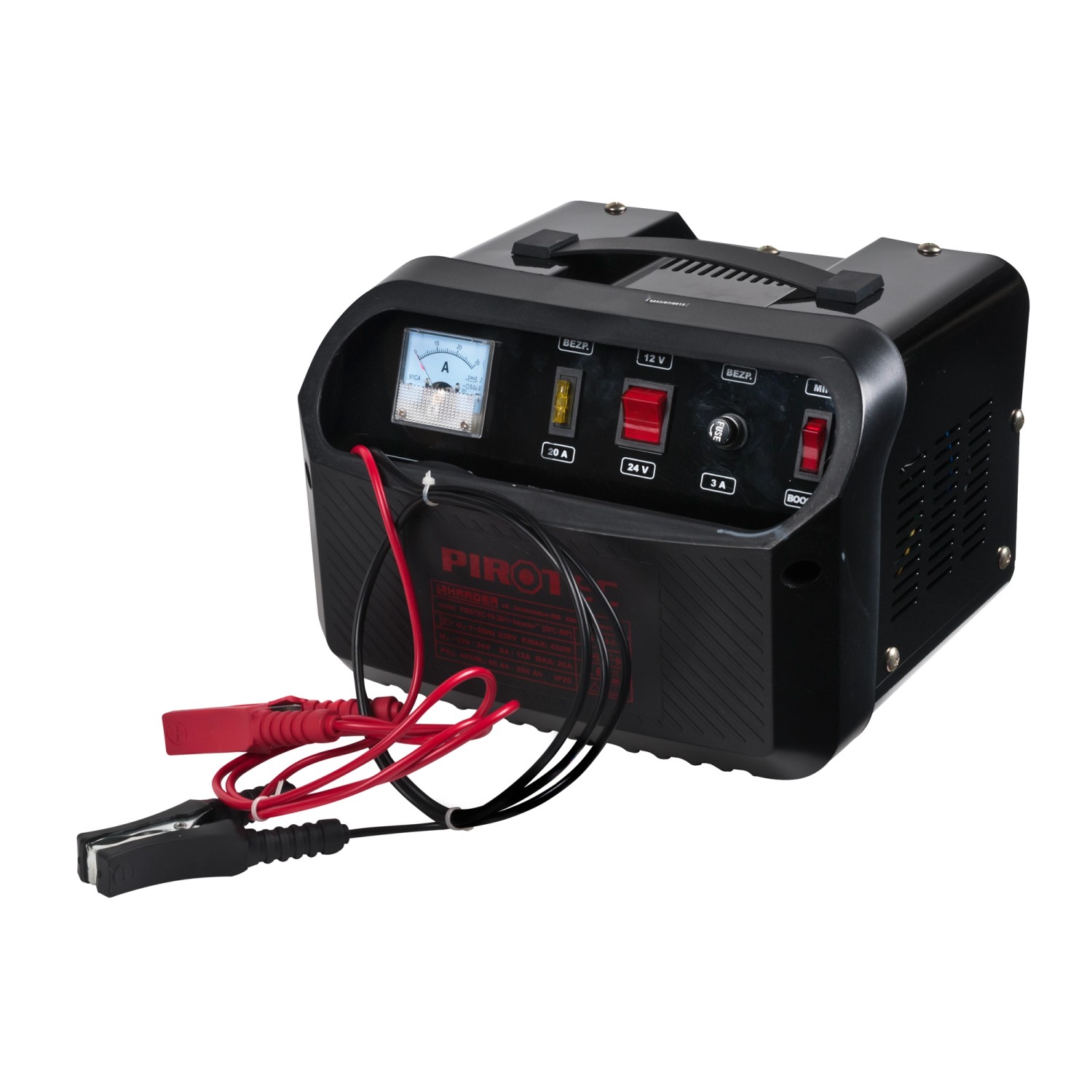 Pirotec Prostownik PA 20/1 + booster 20 A