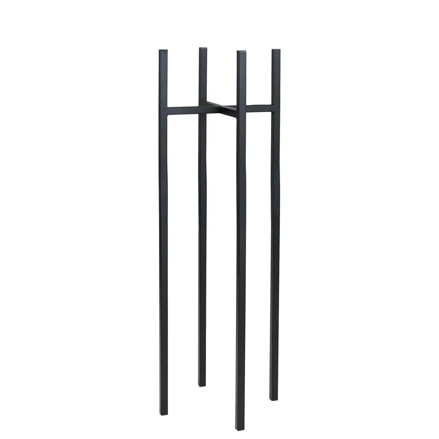 Direct H&G Stojak na donice Black - 25 x 21 x 72 cm