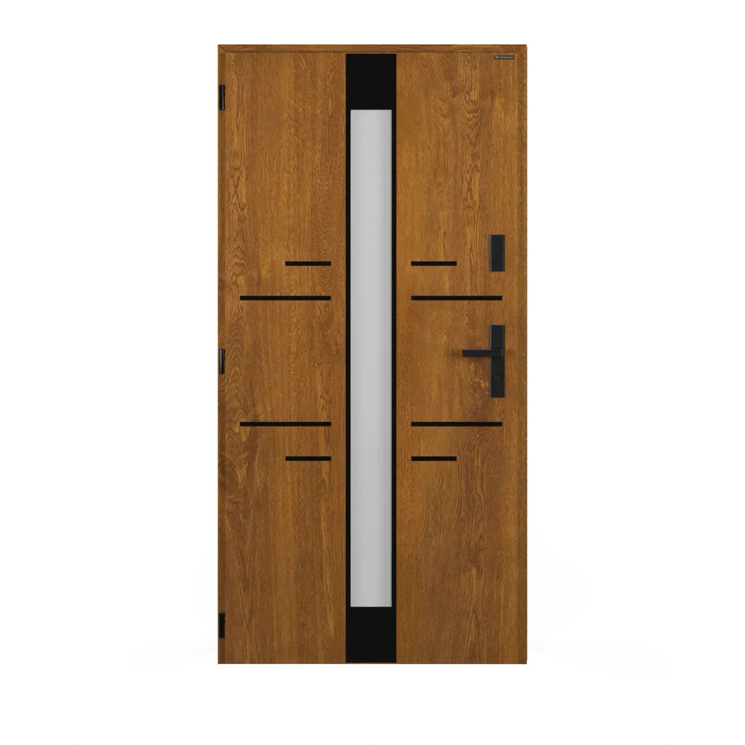 Drzwi zewnętrzne TROPO LUSTRO złoty dąb 90L