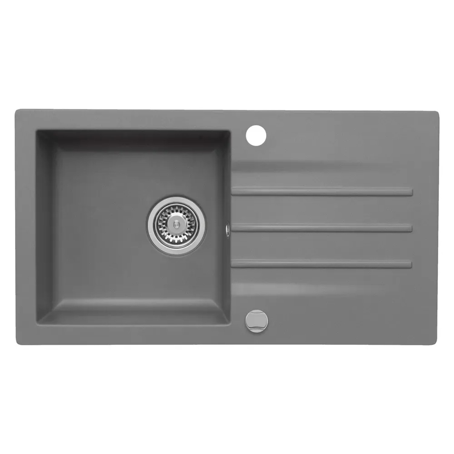 Zlewozmywak Mojito 4 1-kom. moonlight grey 78x43 cm