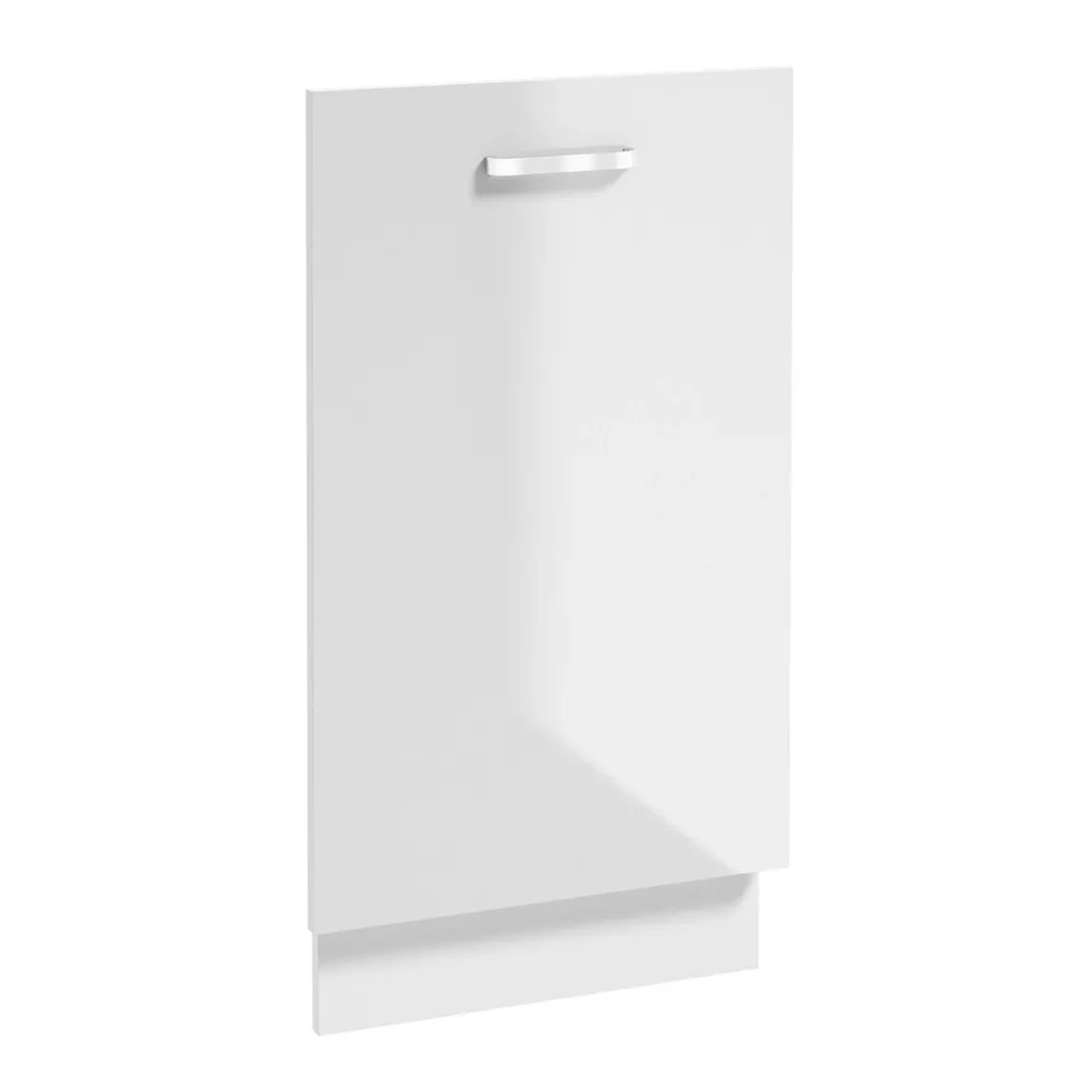 Defra Front do zmywarki NAPOLI biel/chrom 45 cm