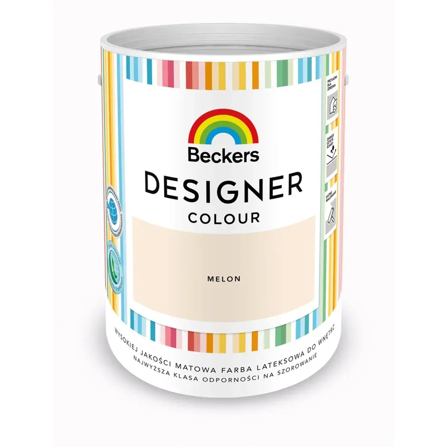 Farba lateksowa Beckers Designer melon 5 l