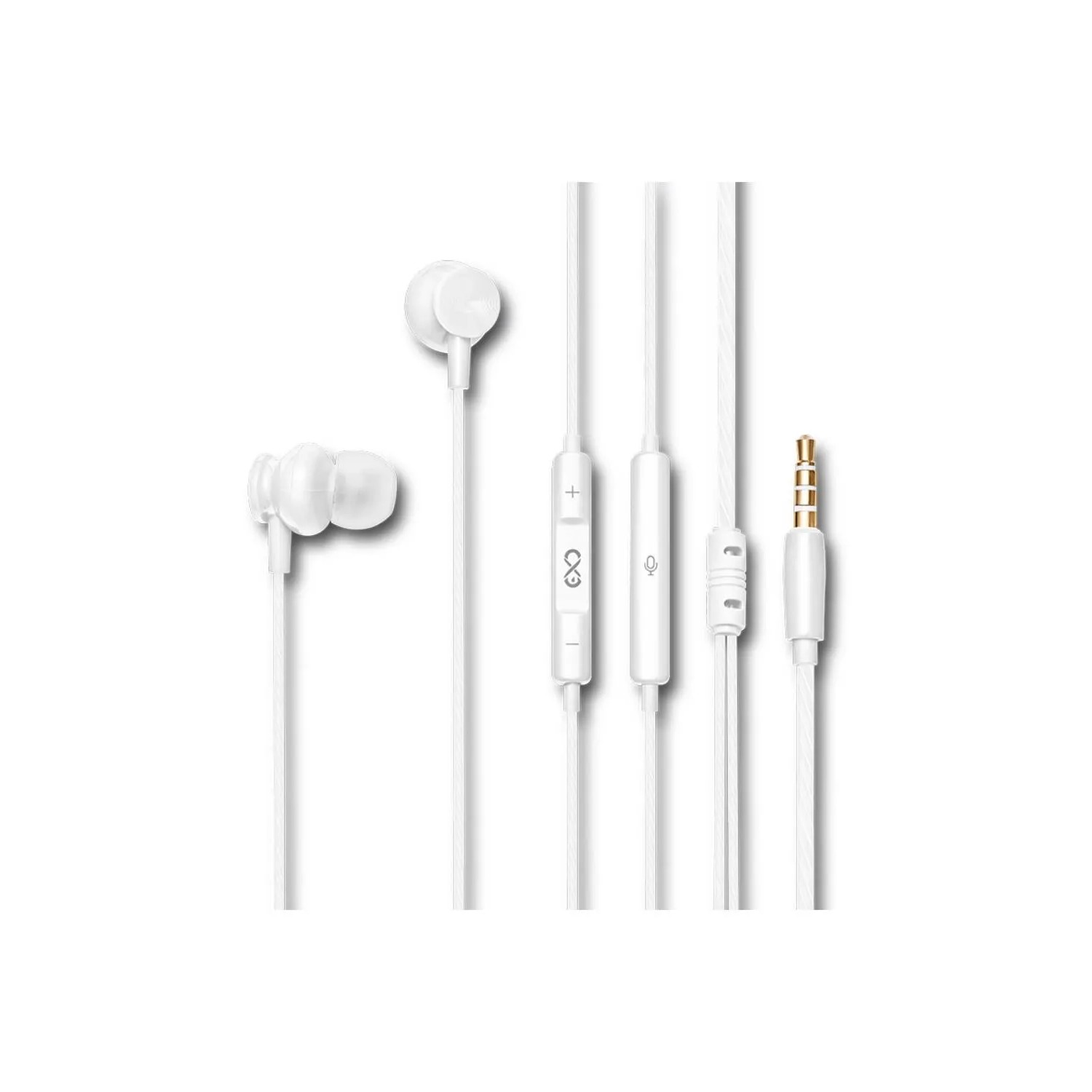 Słuchawki douszne EXC Bass białe