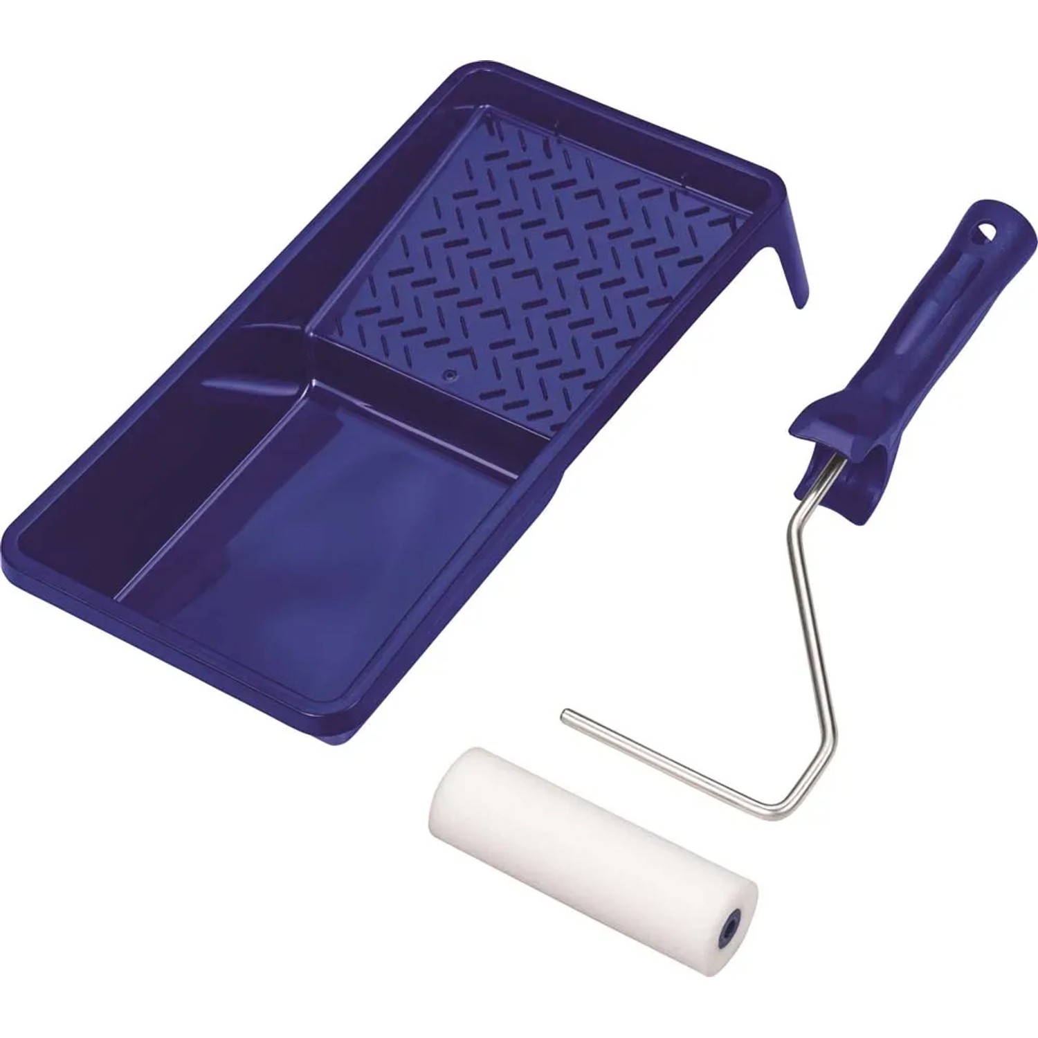 LUX-TOOLS Zestaw wałek piankowy 10 cm + uchwyt + kuweta