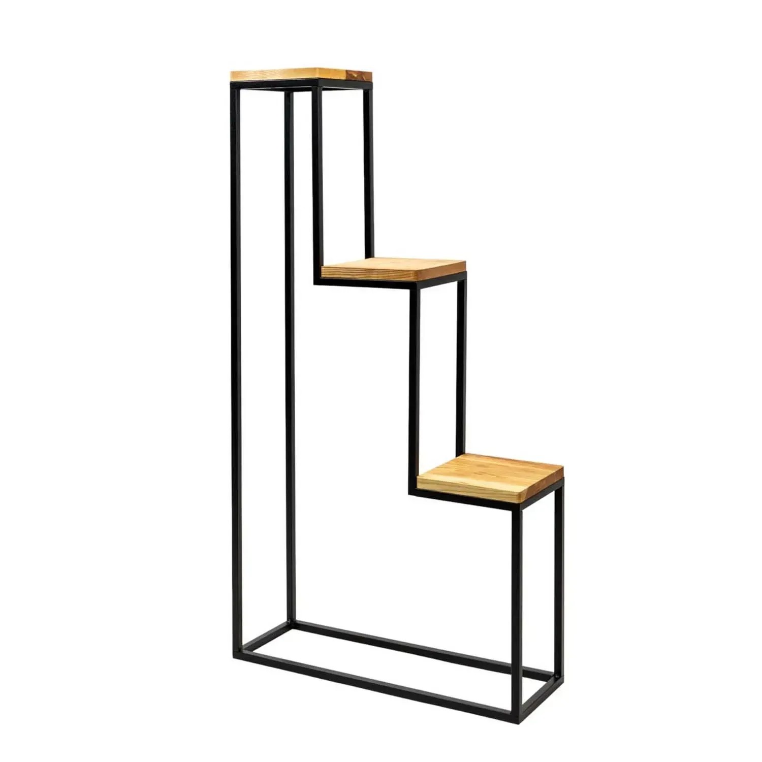 Direct H&G Kwietnik Nicea L Black Oak - 57 x 19 x 112 cm