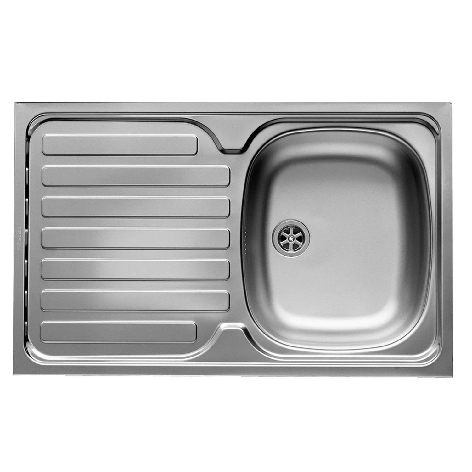 Pyramis Zlewozmywak INTL 1-kom. gładki 50x80 cm