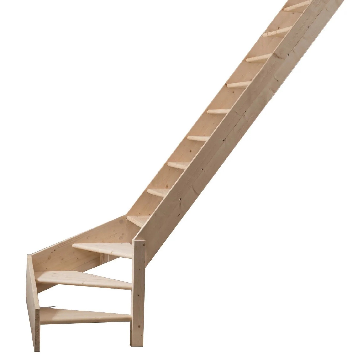 Dolle Schody młynarskie Normandia zabiegowe prawe