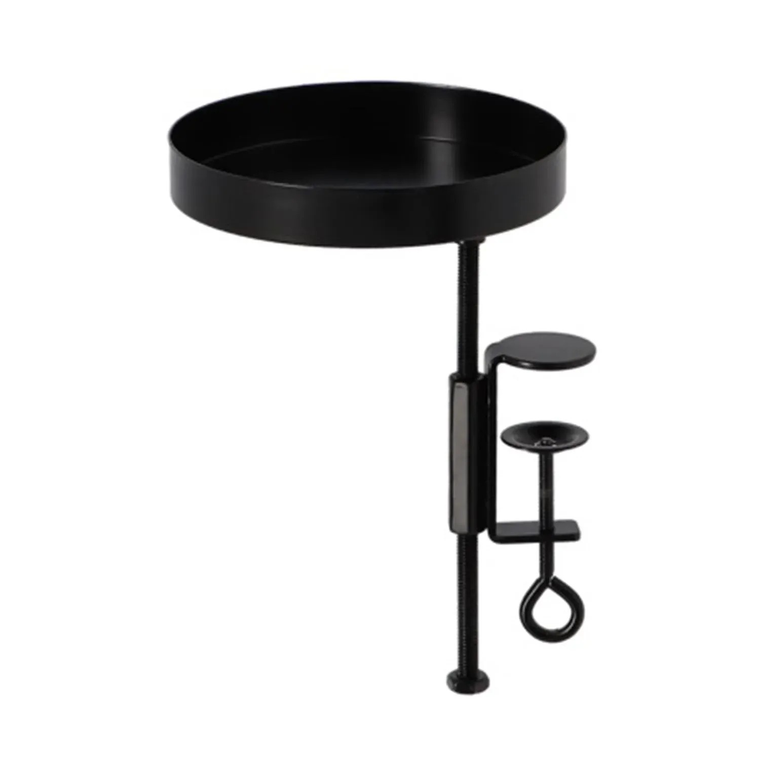 Kwietnik parapetowy czarny - 14 x 14 x 20,9 cm