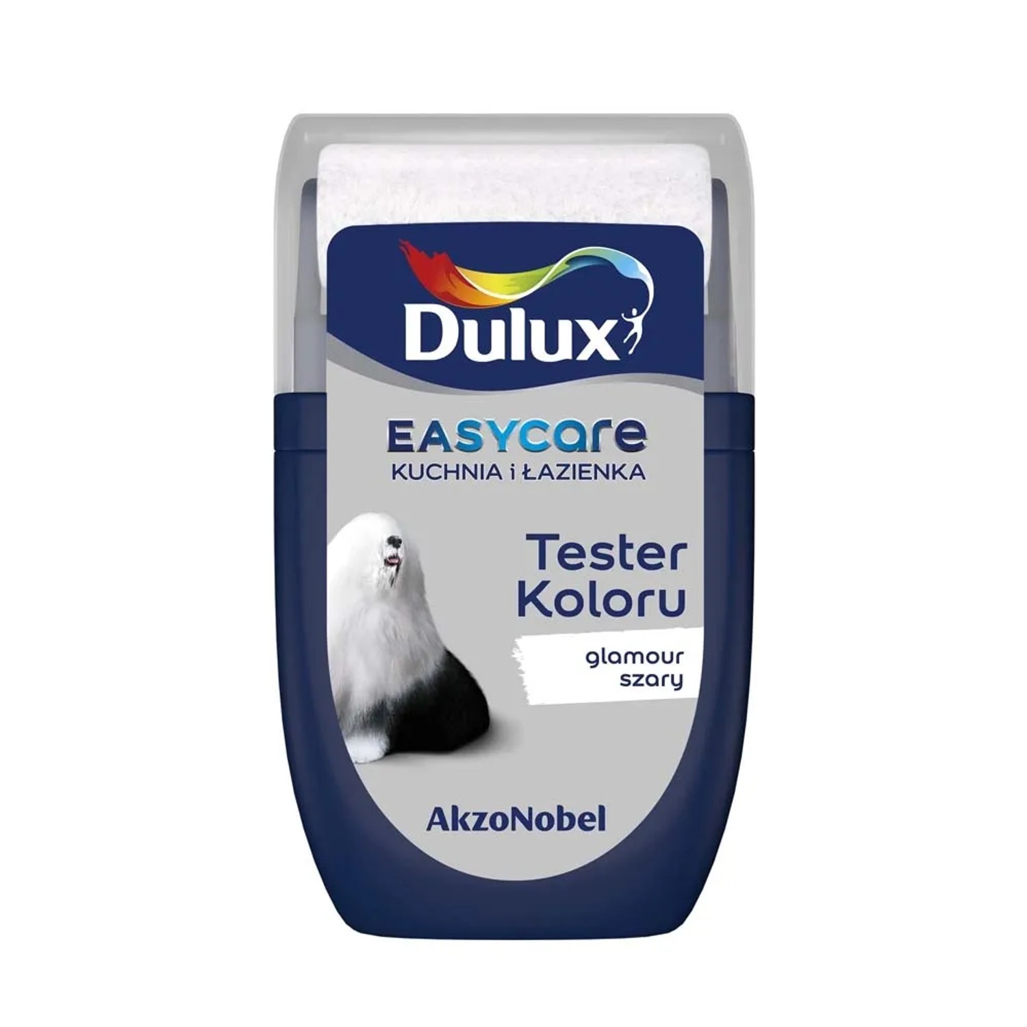 Tester farby Dulux EasyCare Kuchnia i Łazienka glamour szary 30 ml