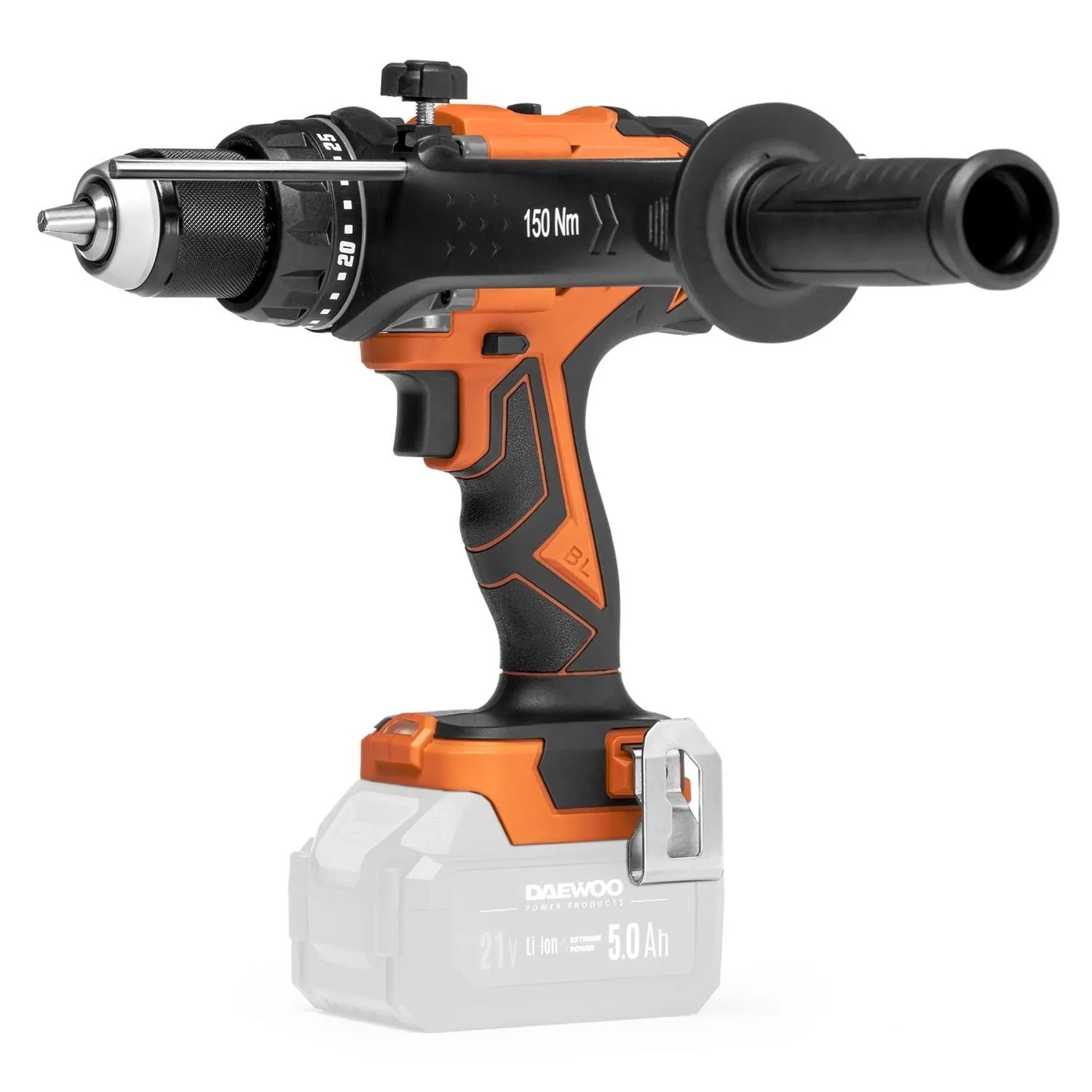 DAEWOO Wiertarko-wkrętarka udarowa DAA 7521 Li 21V