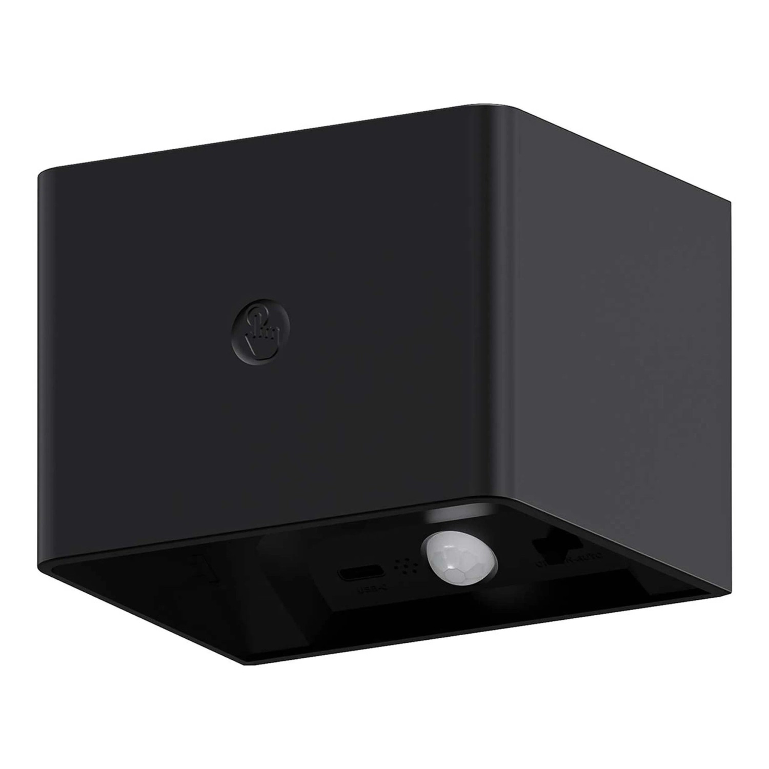 Goldlux Kinkiet LED MIRI PIR 2,5W 3000K-6400K 150lm akumulator+USB-C czarny