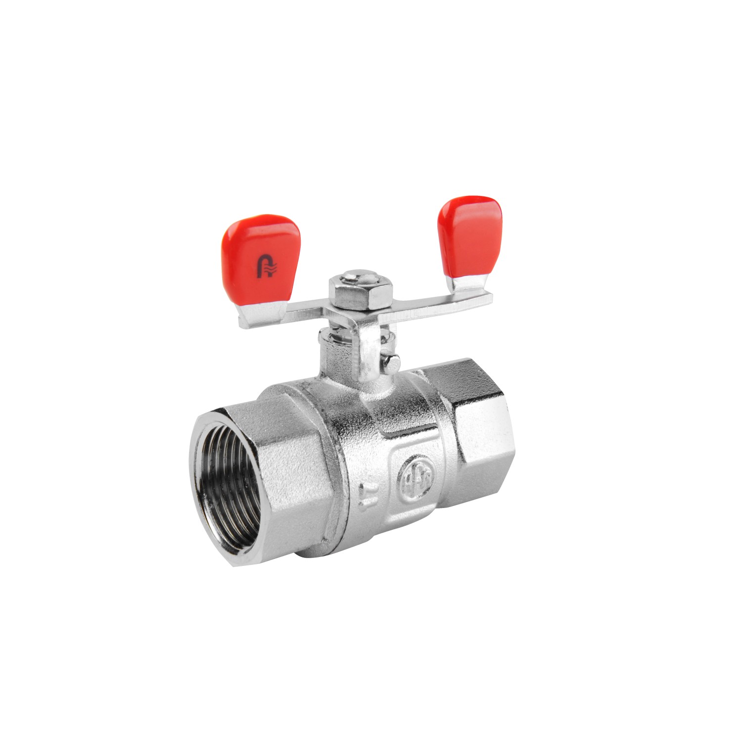 Armatura Kraków Zawór kulowy PP i N-N z motylkiem i dławikiem 1"