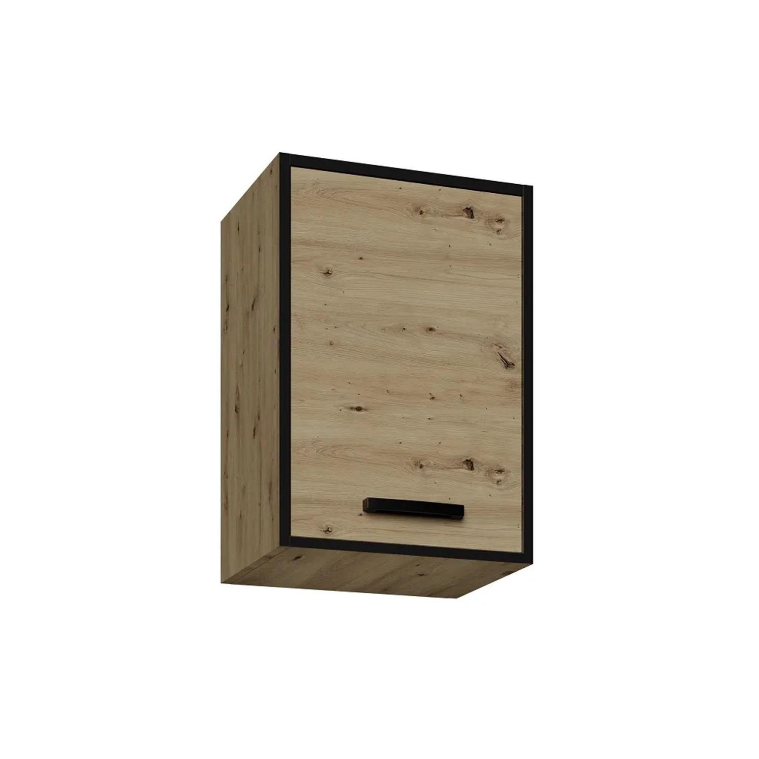 Black and White Style Szafka kuchenna górna GABRIELA Dąb Artisan 40 cm