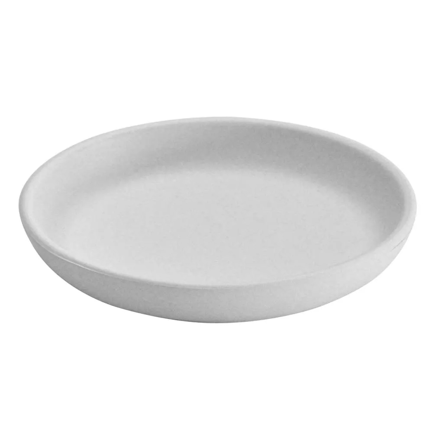 Ceramik Podstawka biała struktura - śr. 19 cm