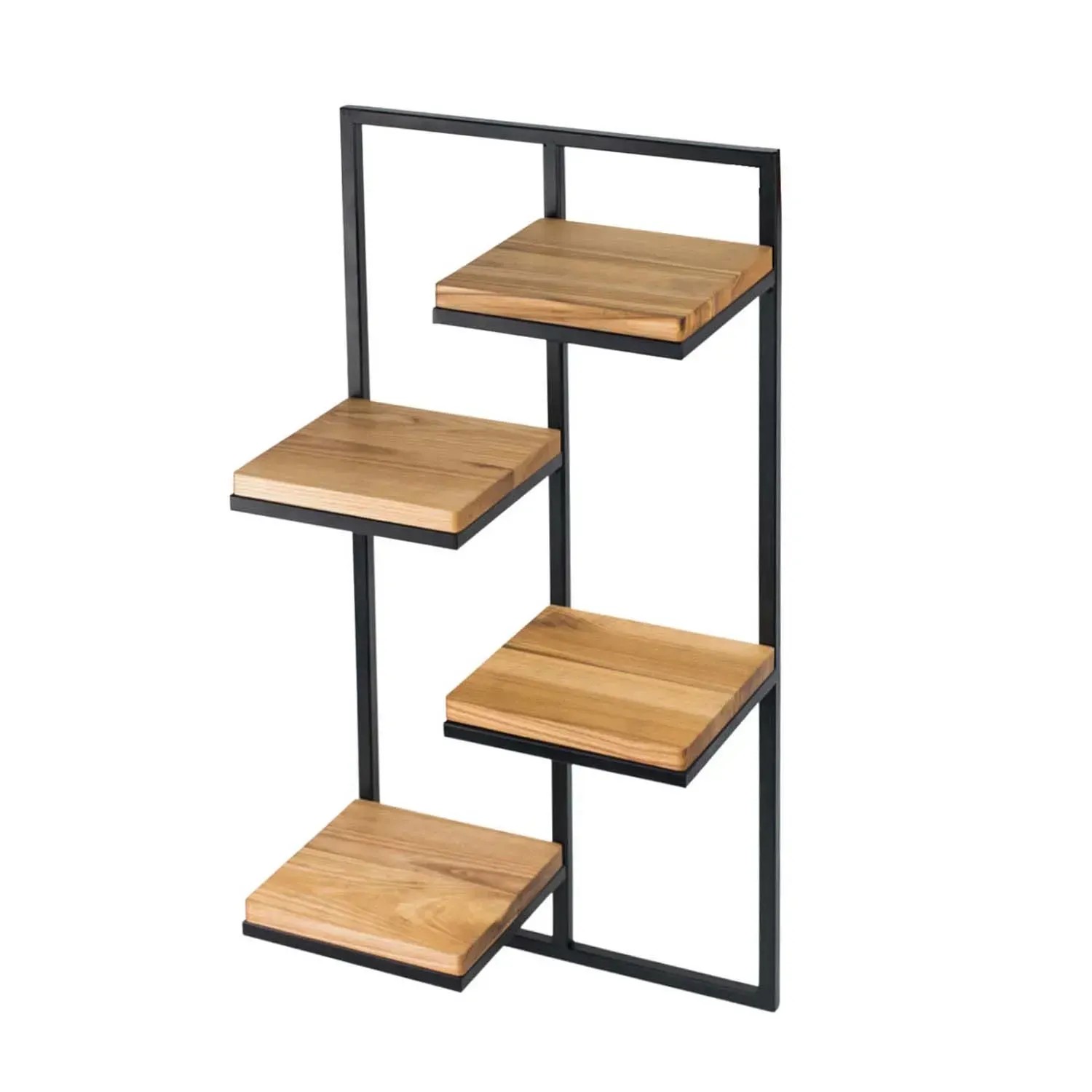 Direct H&G Kwietnik Wiszący Lens L Black Oak - 38,5 x 20 x 79 cm