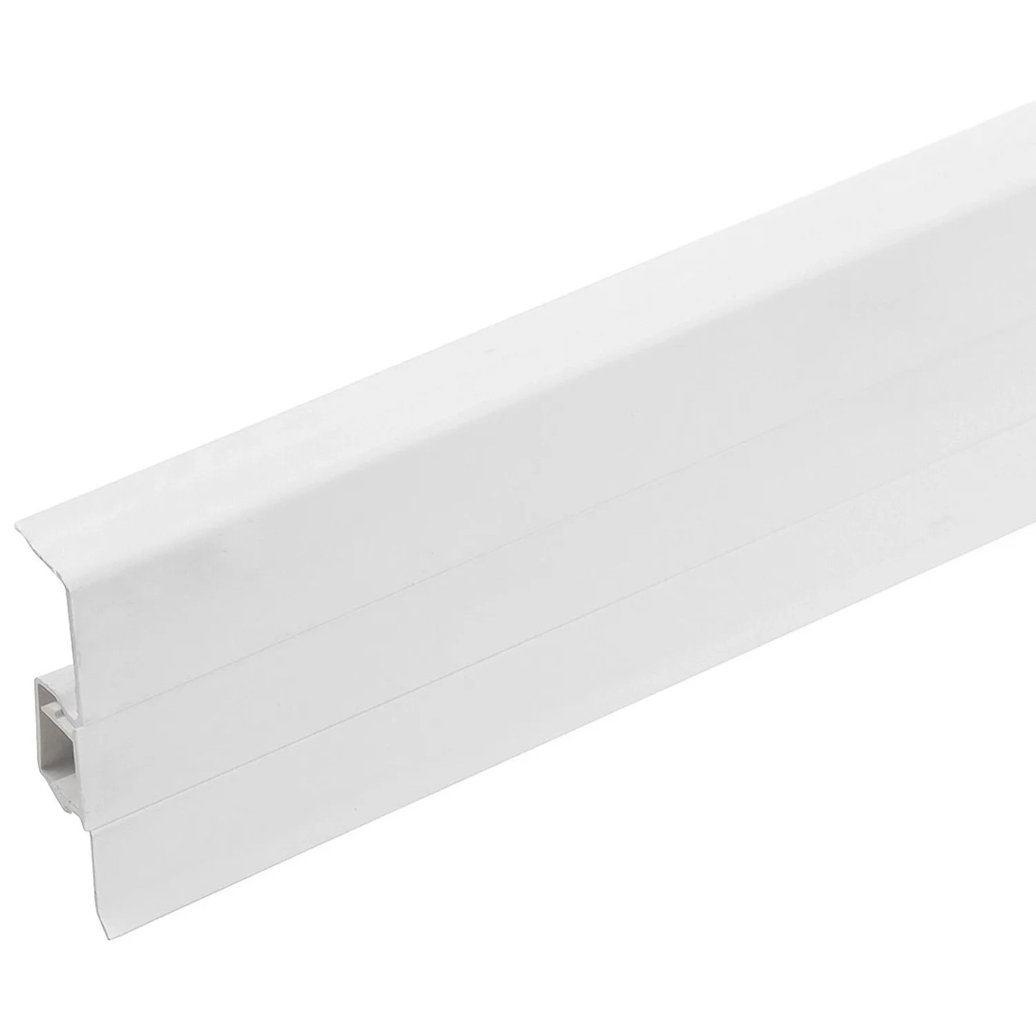 Cezar Listwa przypodłogowa Cezar60 PVC Biały RAL9003 60x20x2500