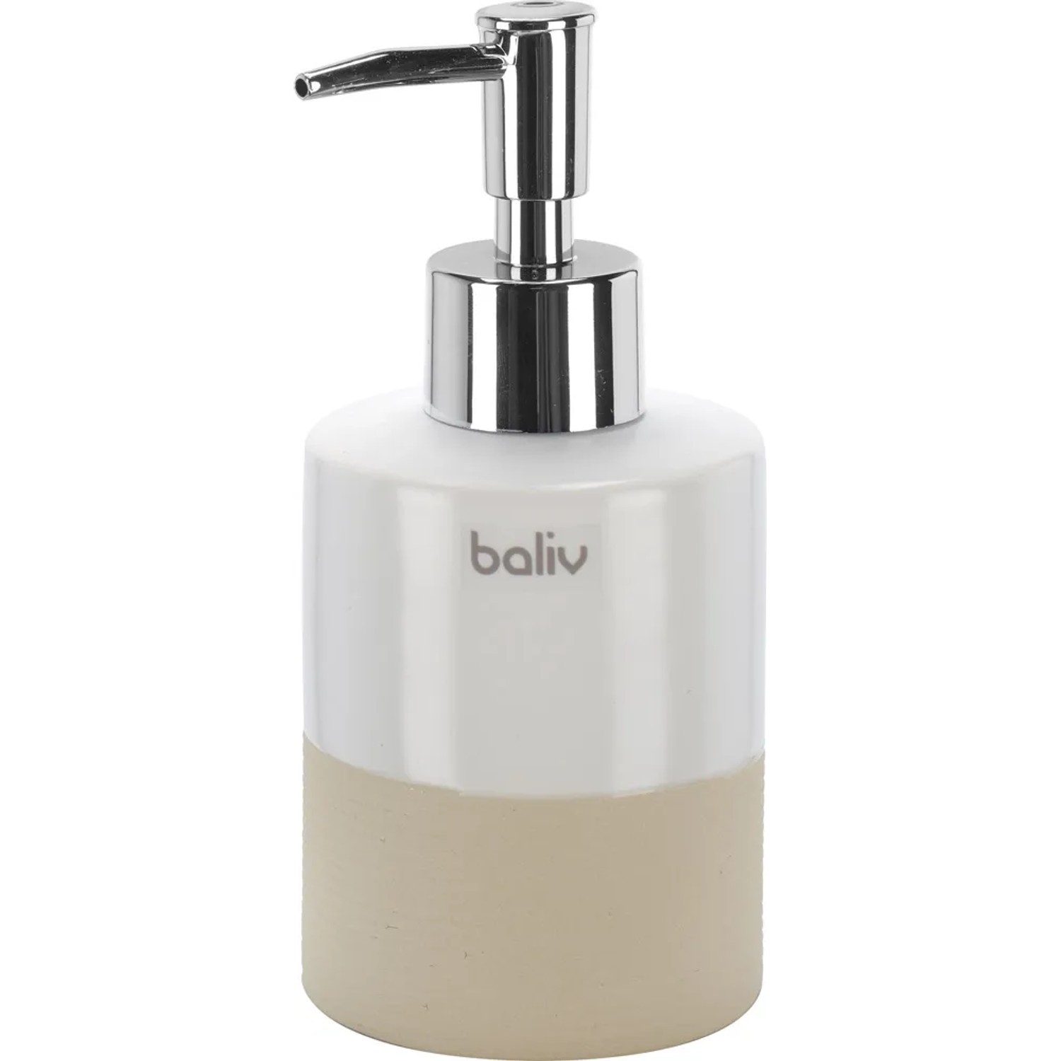 BALIV Dozownik do mydła 210 biało-beżowy