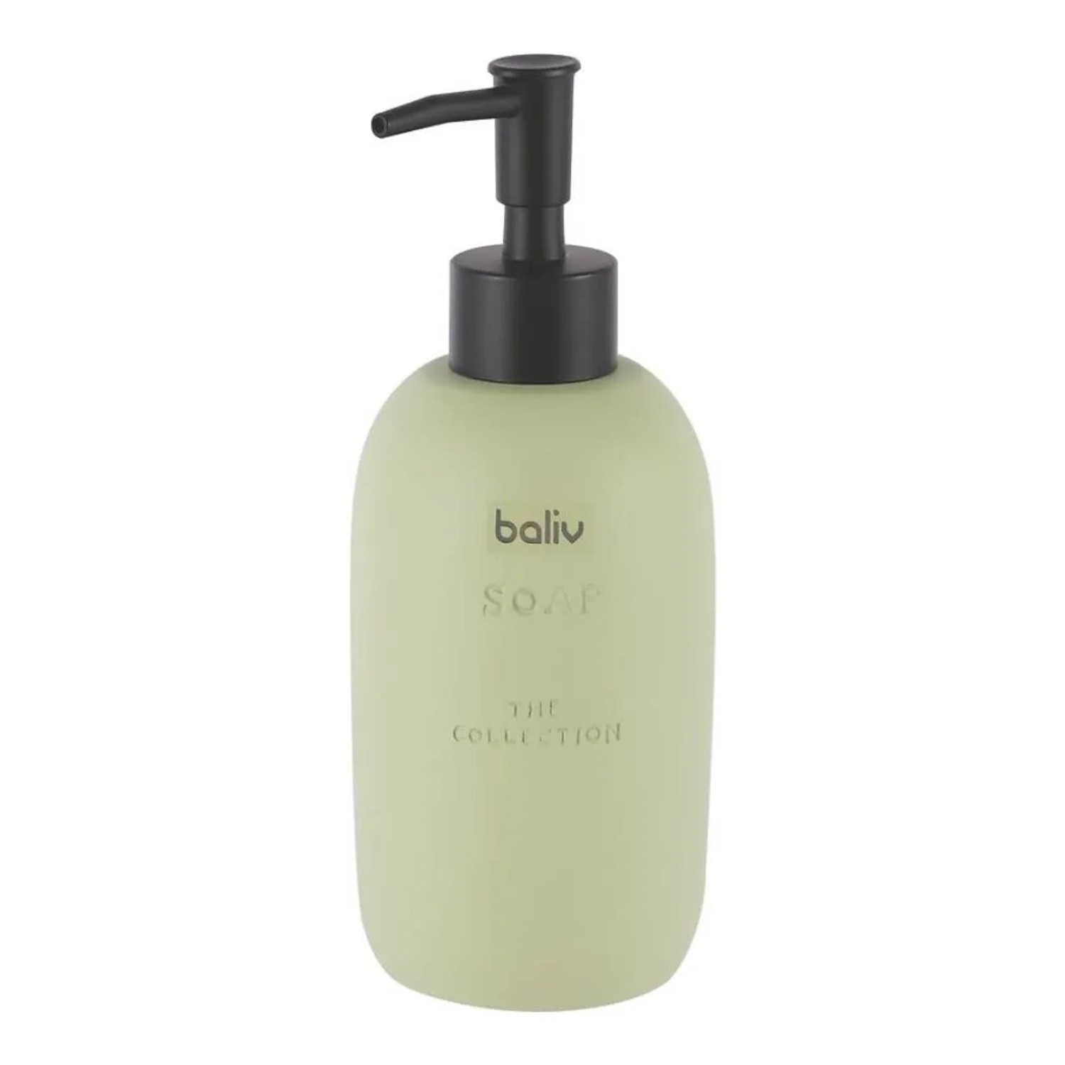 Baliv Dozownik do mydła czarno-oliwkowy