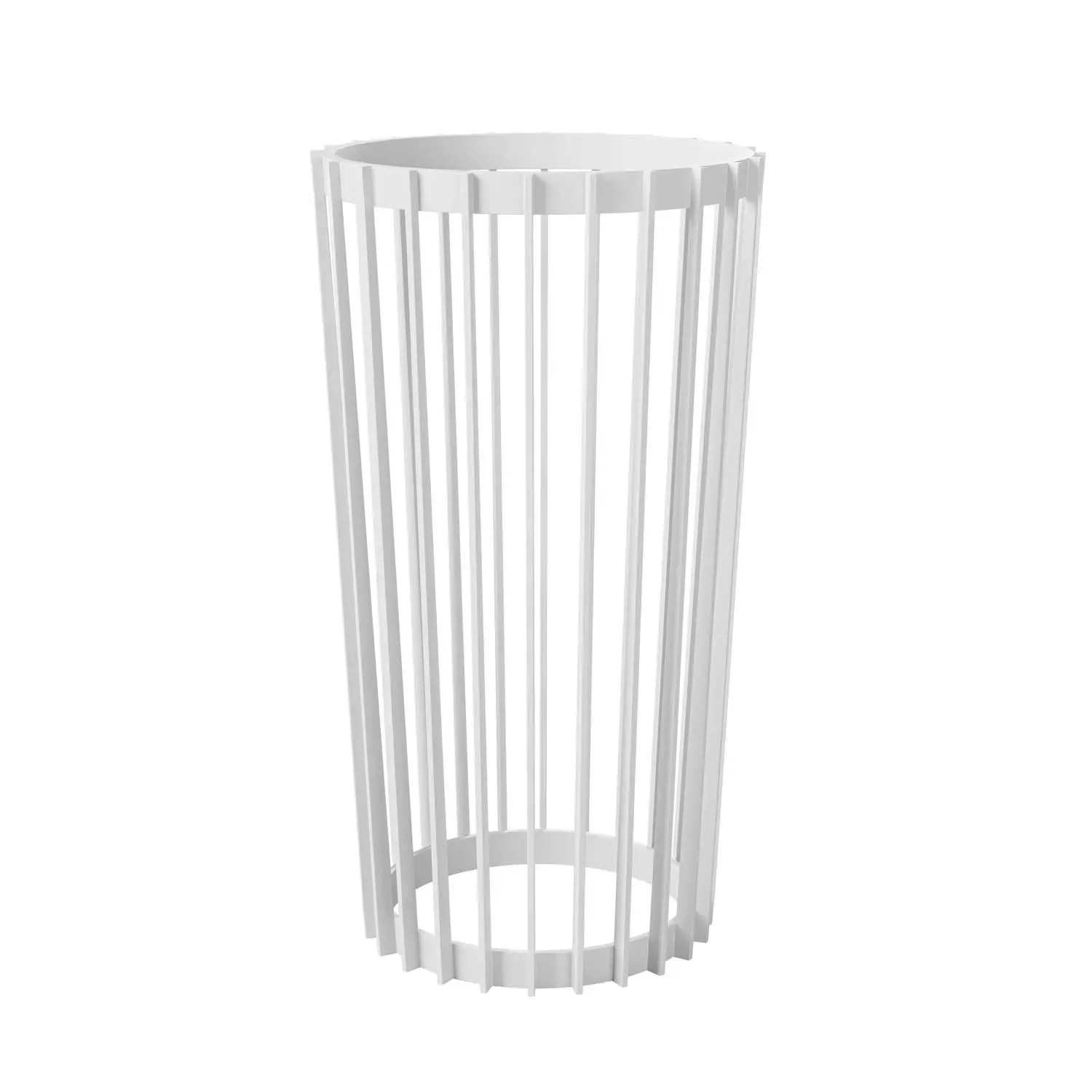 Kwietnik Standy biały - wys. 54 cm