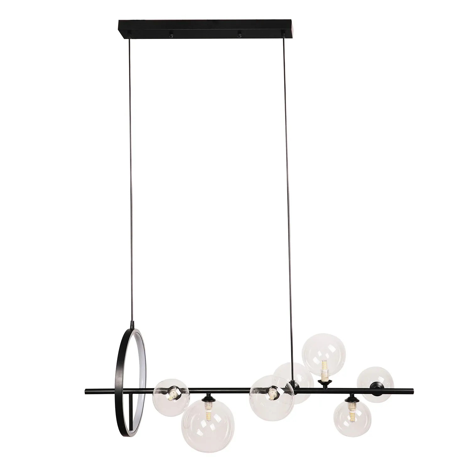 GoldLux Lampa wisząca HYBRID LED 14W 4000K 1600lm + 7xG9 max. 6W