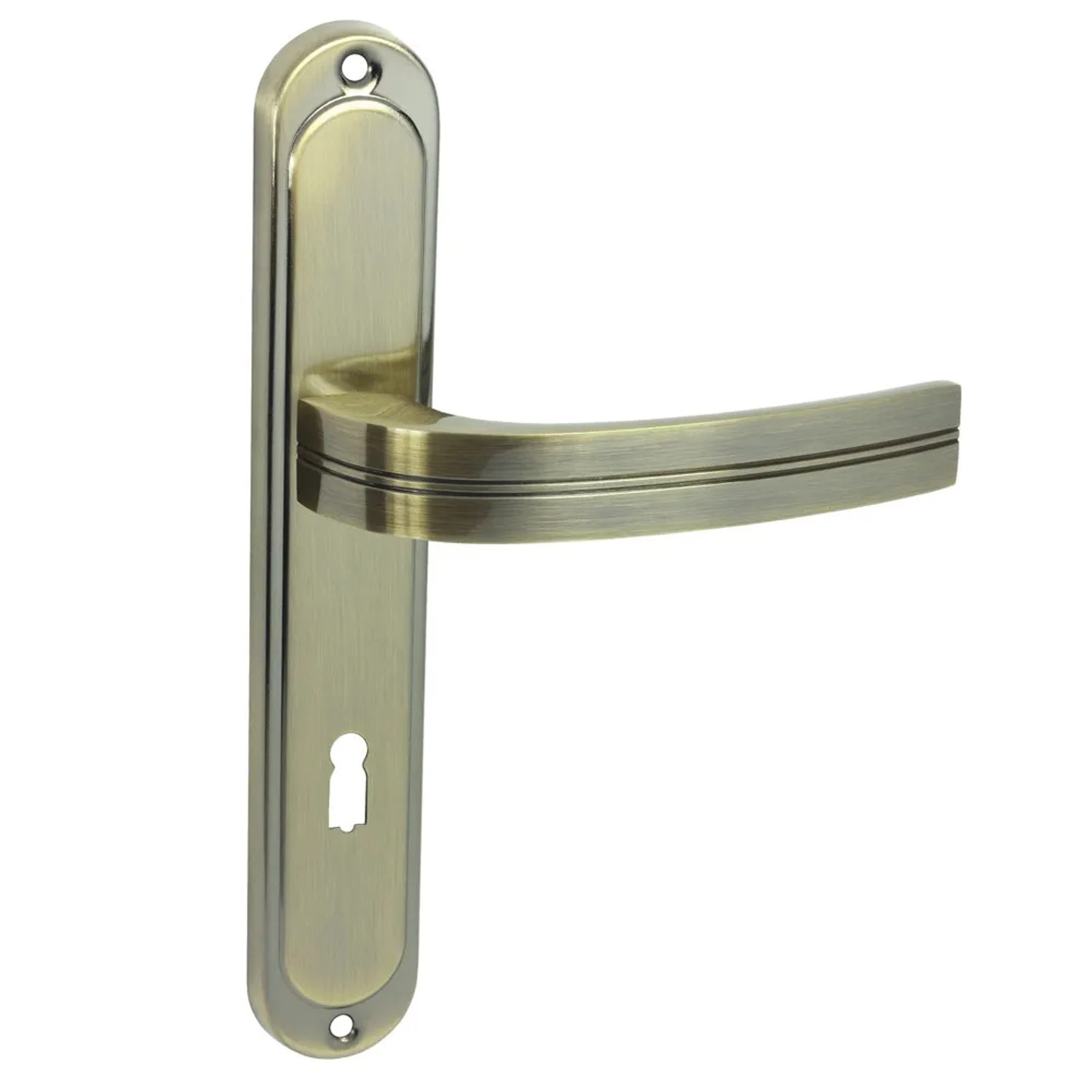 Domino Klamka Dekan szyld na klucz patyna