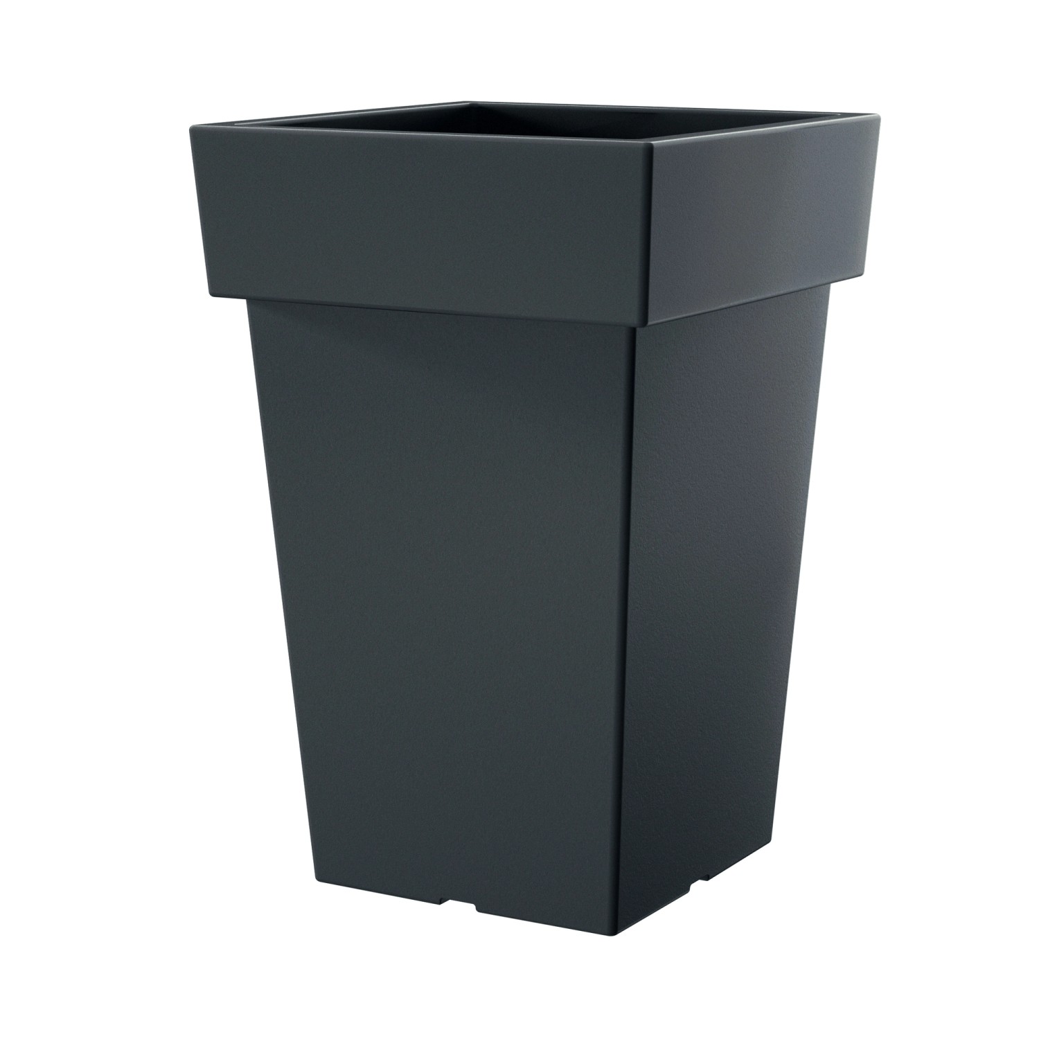 Prosperplast Doniczka Lofly antracyt śr. 19,3cm, poj. 3,4L