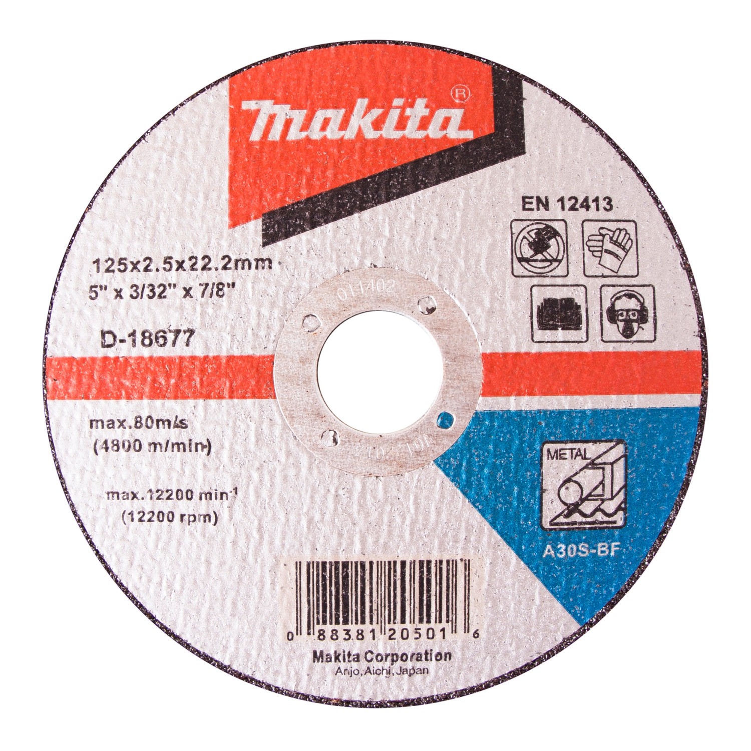 Makita Tarcza do cięcia metalu 125 mm