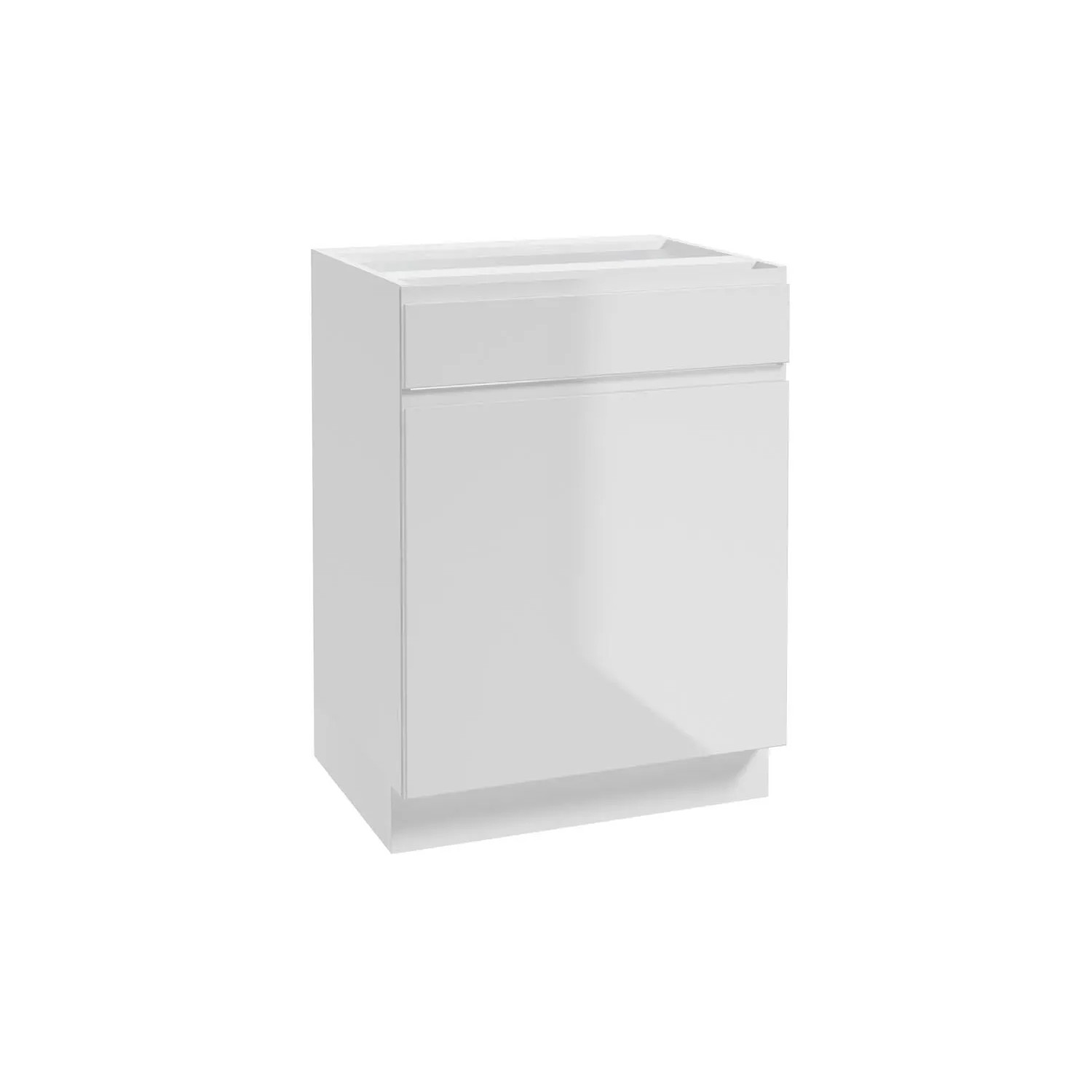 Defra Szafka kuchenna dolna PARMA Biały Połysk z szufladą 60 cm