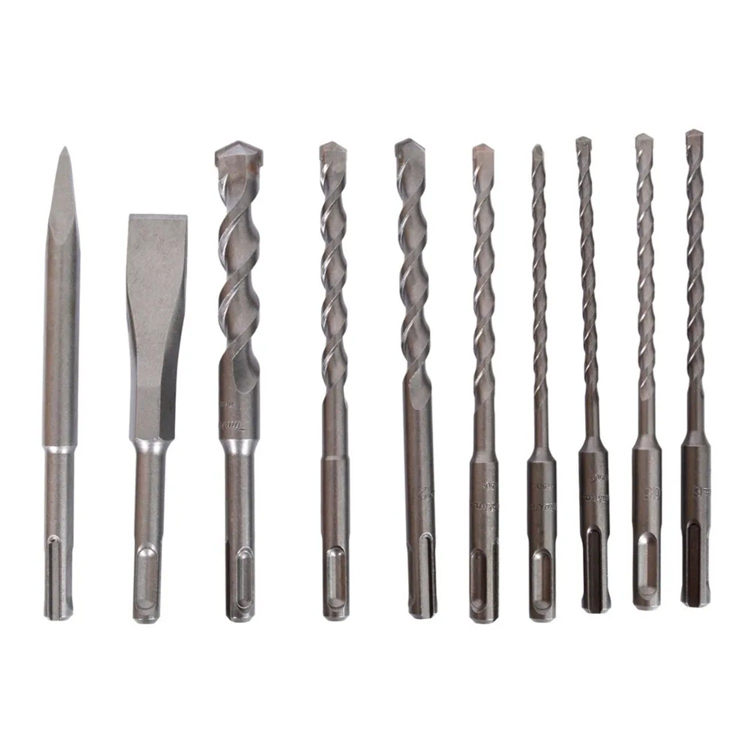 Makita Zestaw wierteł do betonu i dłut SDS-PLUS, 10 szt.