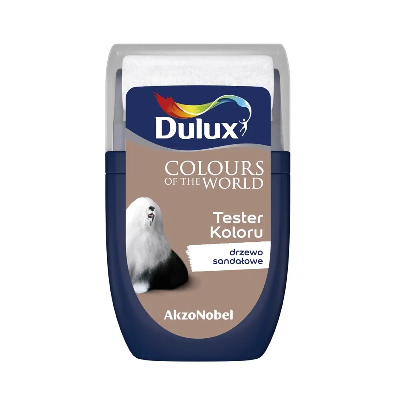 Tester farby Dulux Kolory Świata drzewo sandałowe 30 ml