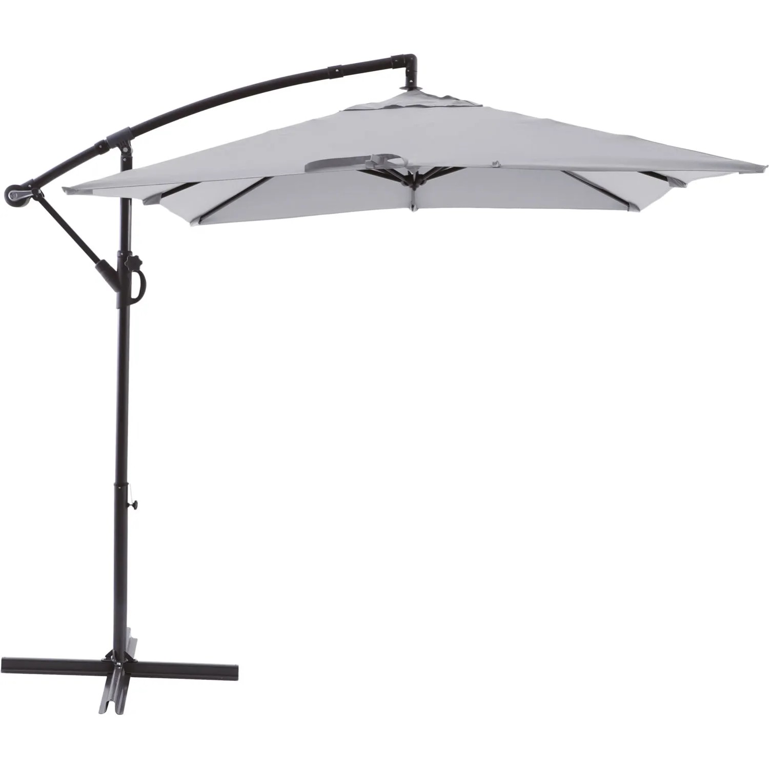 Parasol ogrodowy BAYOSA szary - 210 x 210 cm