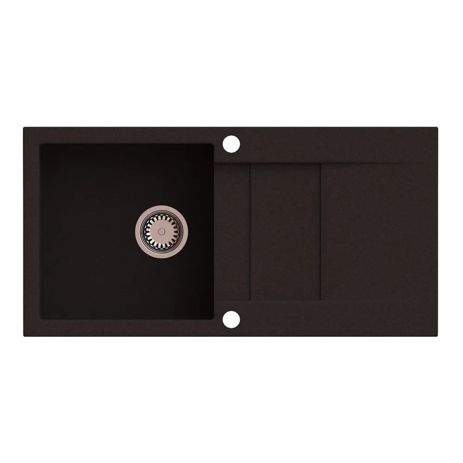 Zlewozmywak Cascada 4 1-kom. dark chocolate 86x43 cm