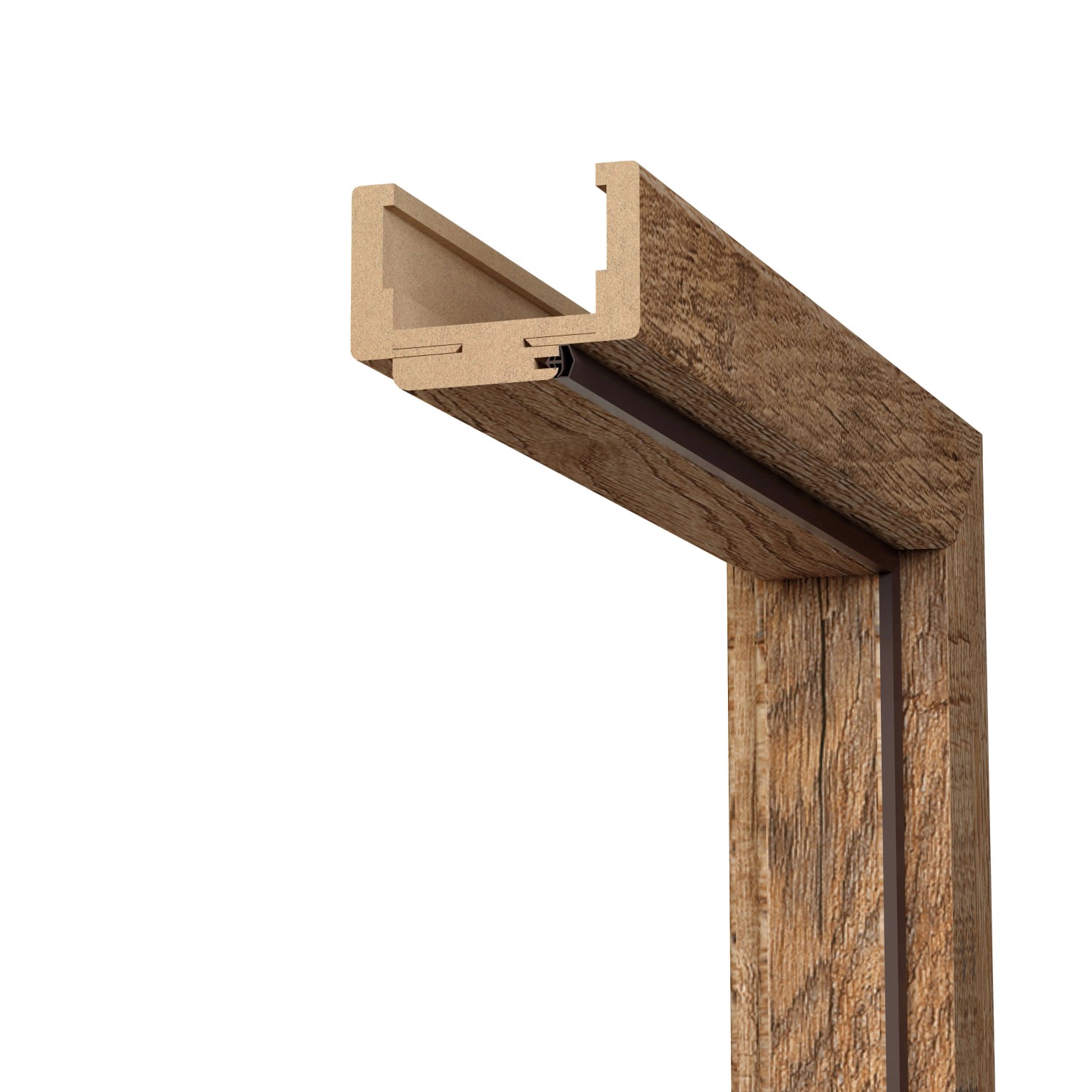 DRE Ościeżnica regulowana 120-140 mm Dąb Rustykalny 80P