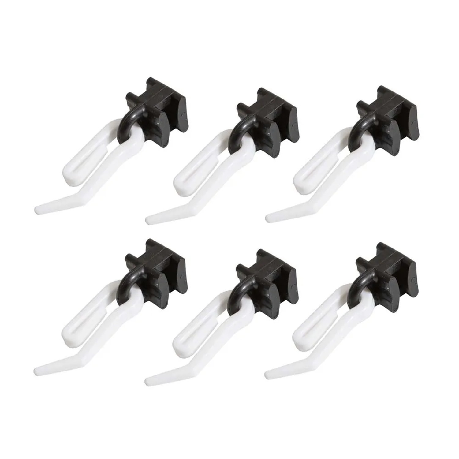 Ślizg z agrafką czarny 10 sztuk