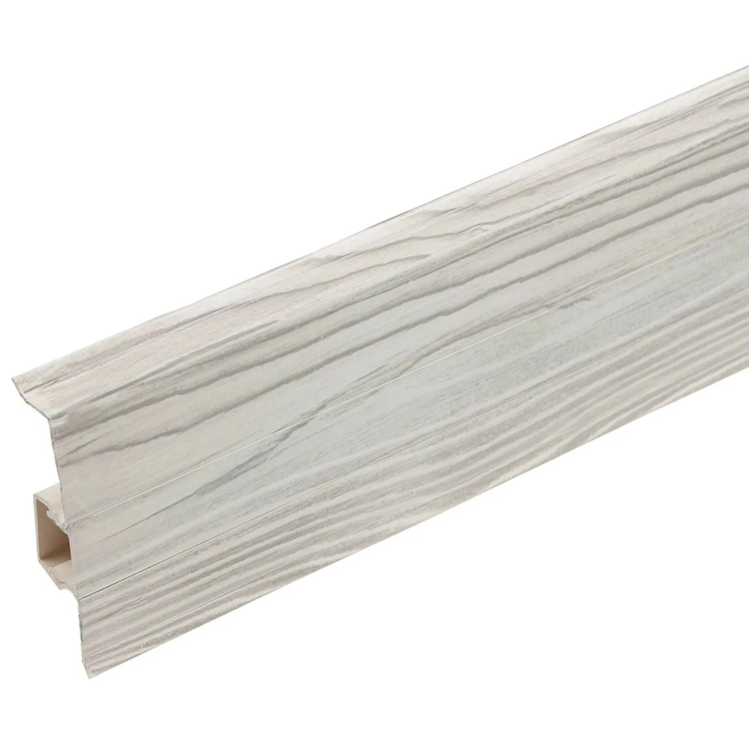 Cezar Listwa przypodłogowa Cezar60 PVC Wiąz Amaranta 60x20x2500