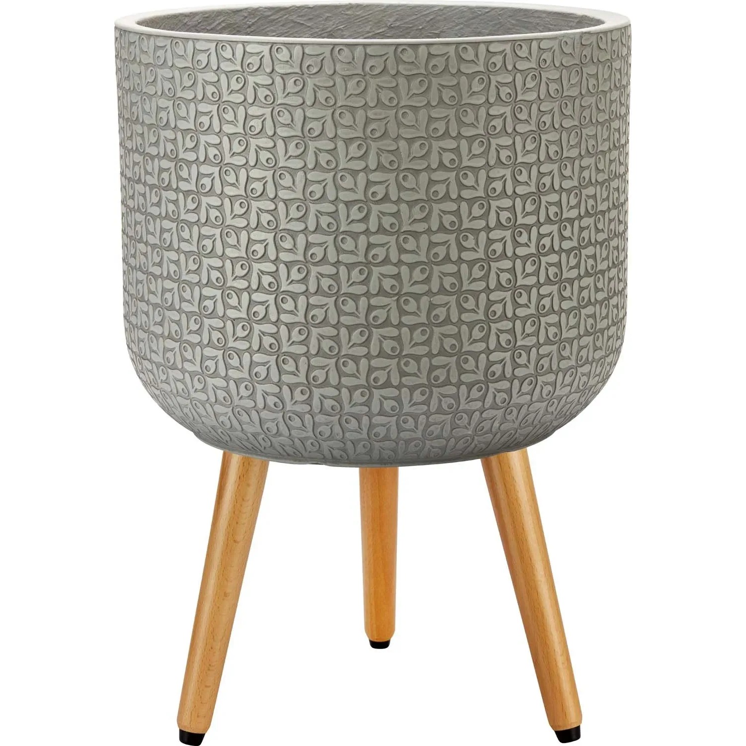 Donica Amelia z nóżkami ciemnoszara - 30 x 39,5 cm