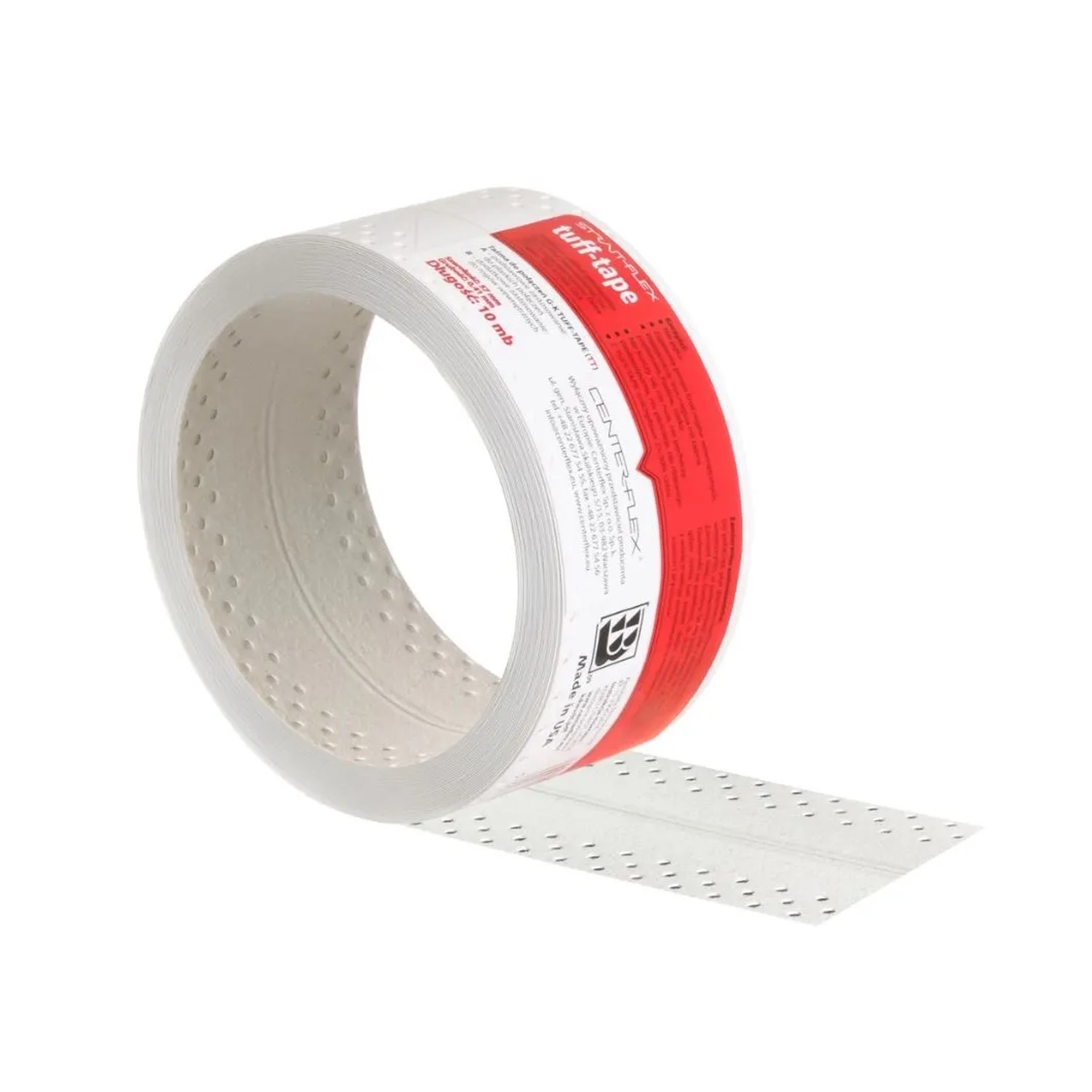 Taśma Tuff-Tape 10m czerwona