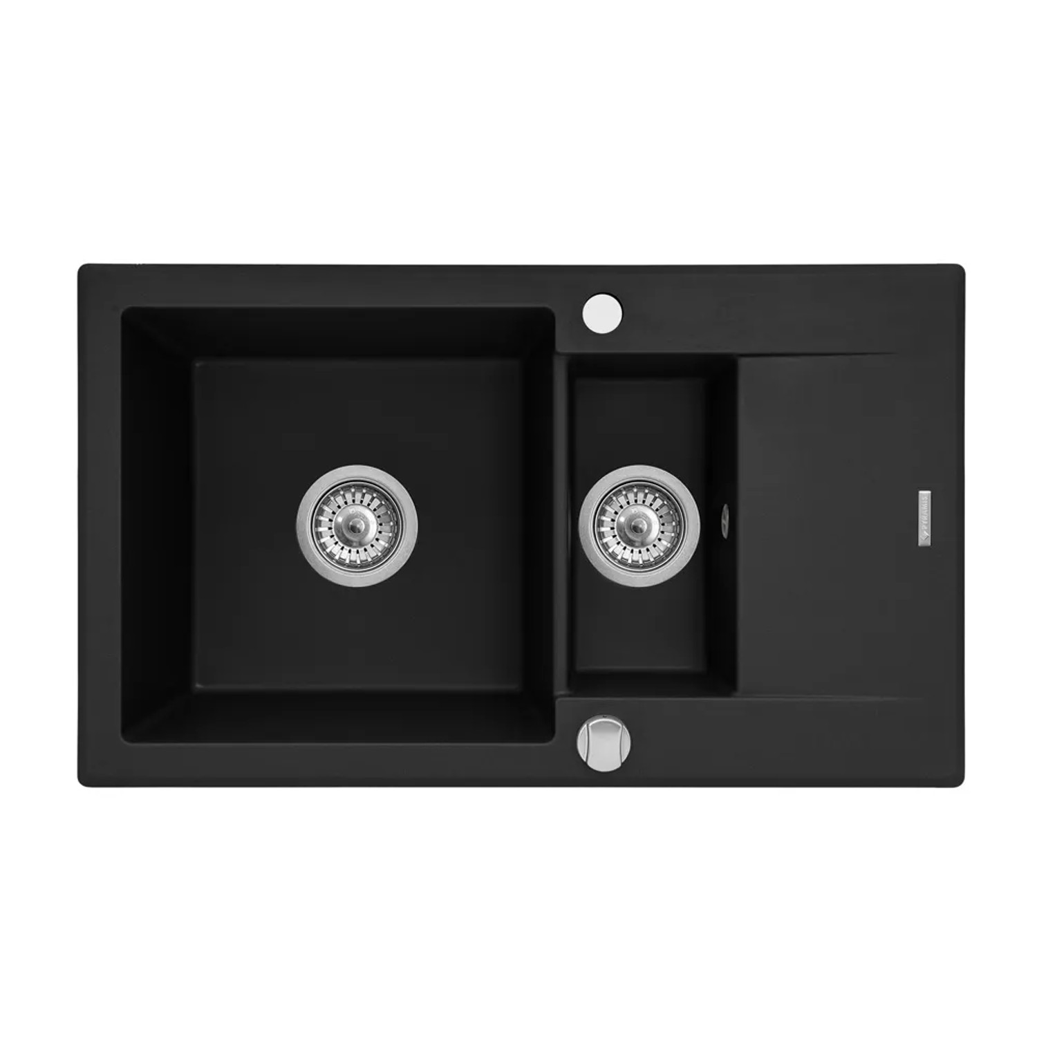 Pyramis Zlewozmywak Poros 1,5-kom. volcano 78x46 cm