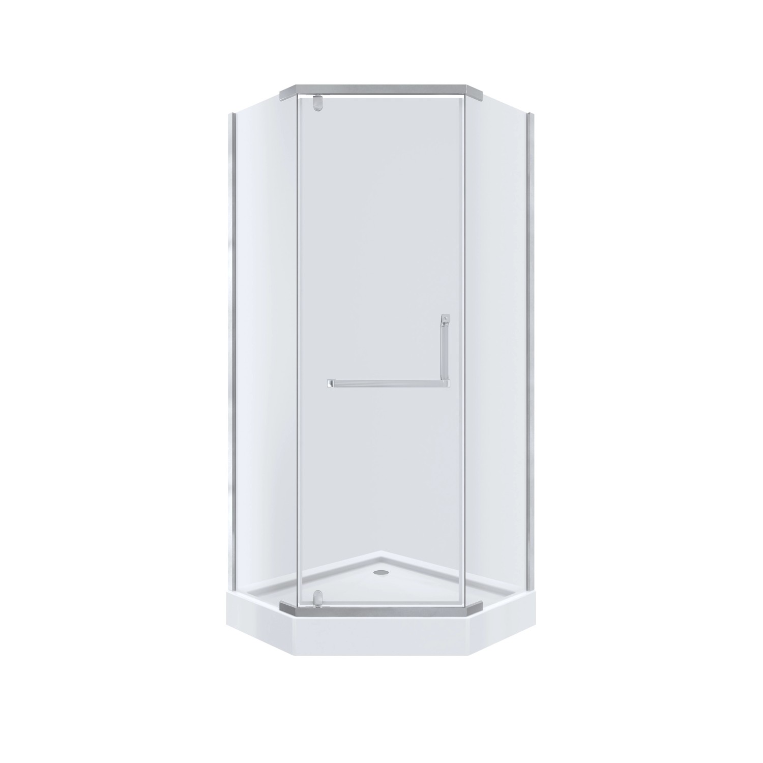 Durasan Kabina prysznicowa Diamond 90 chrom