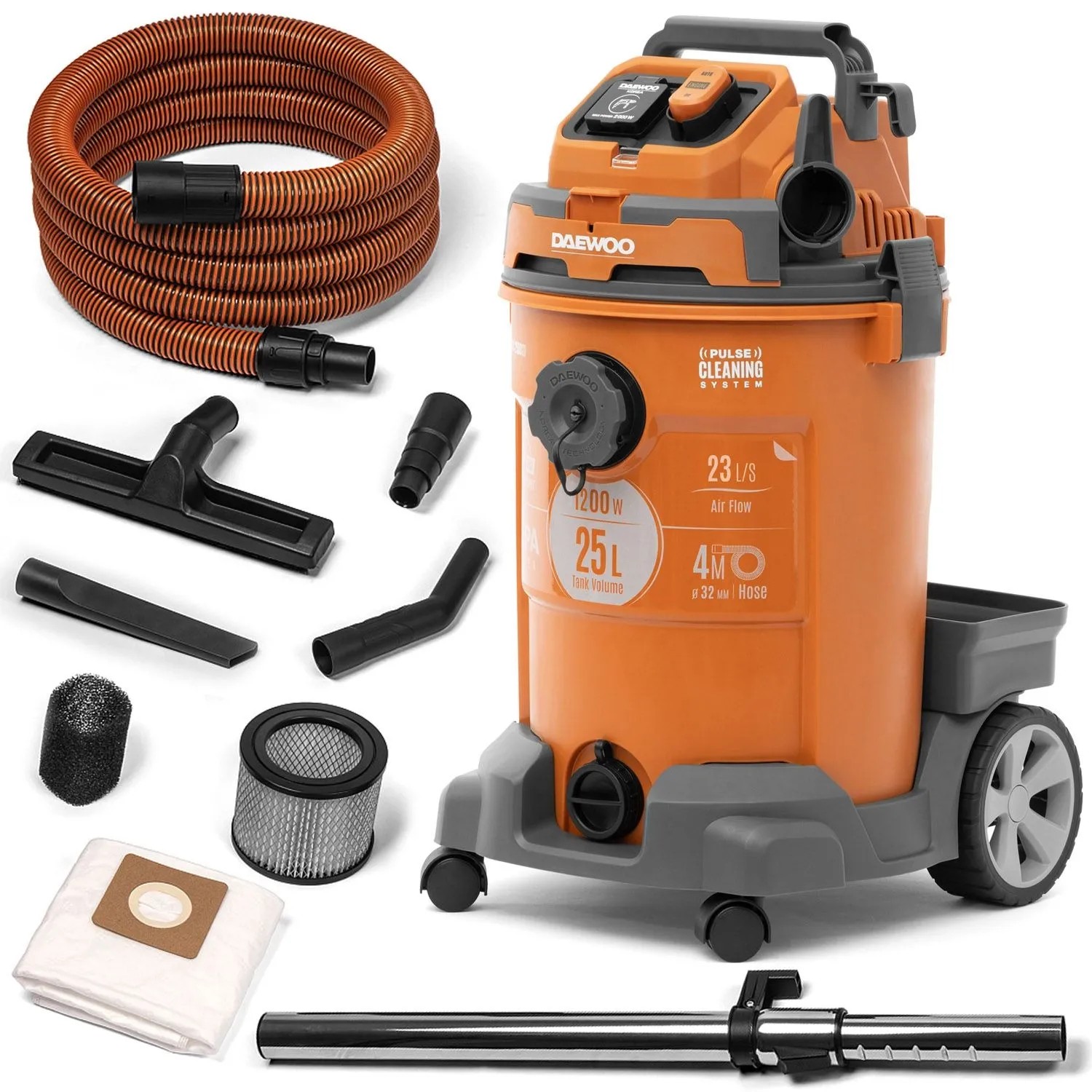 DAEWOO Odkurzacz uniwersalny DAVC 2500SD 1200W