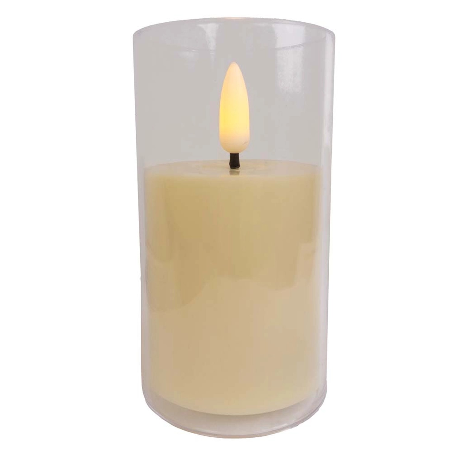 Świeczka LED wkład do znicza - 5,5 x 10 cm