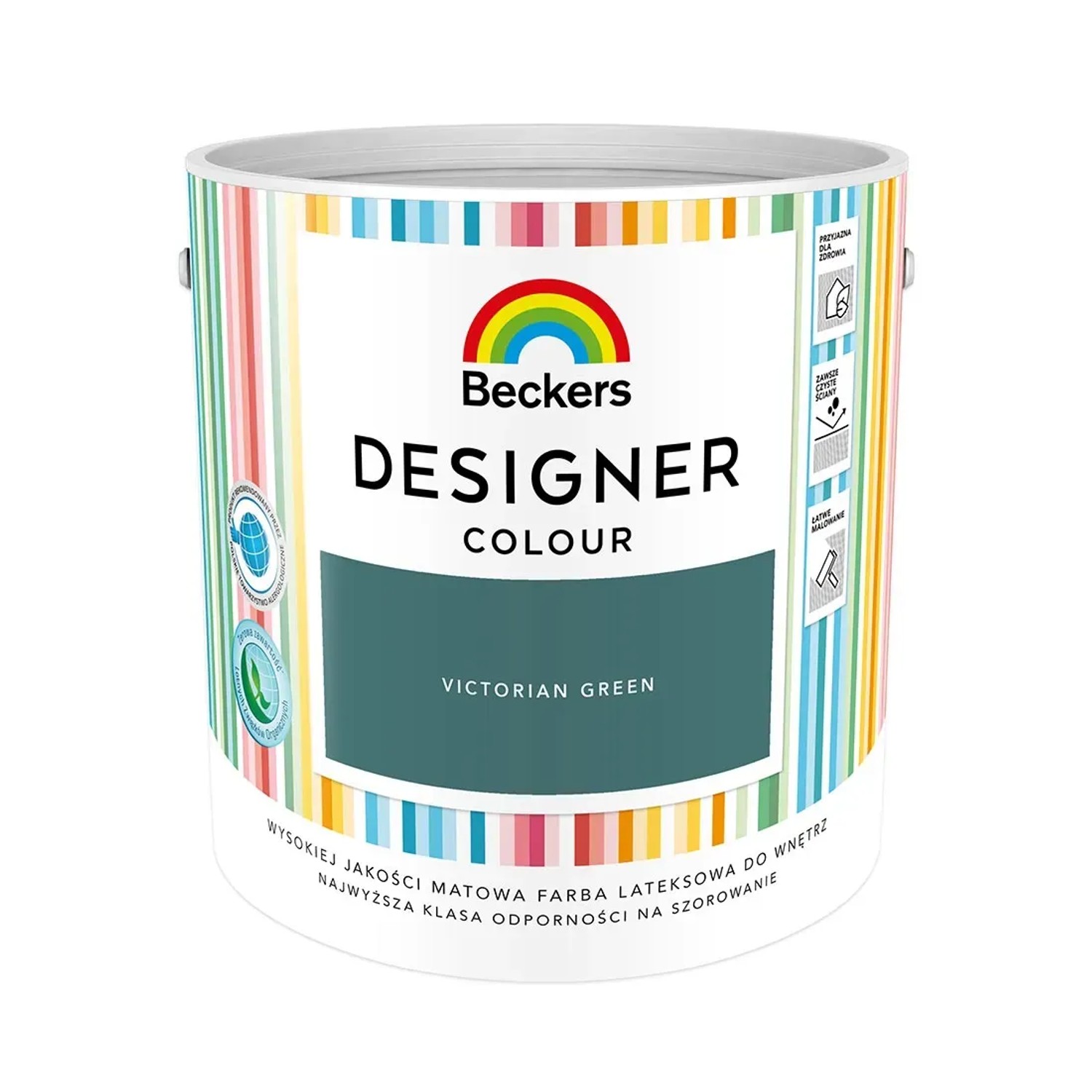 Farba lateksowa Beckers Designer victorian green 2,5L