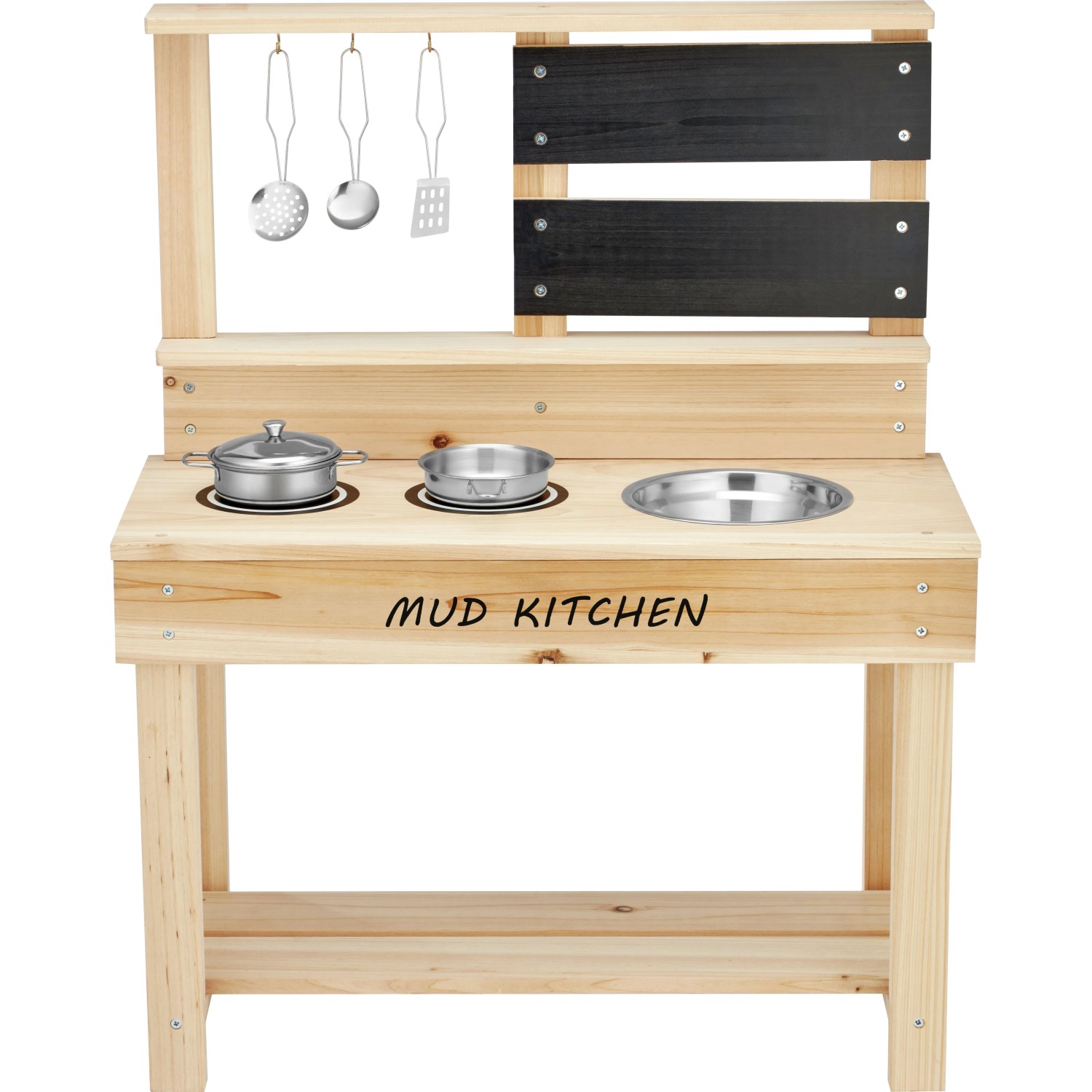 Kuchenka błotna dla dzieci z tablicą i akcesoriami