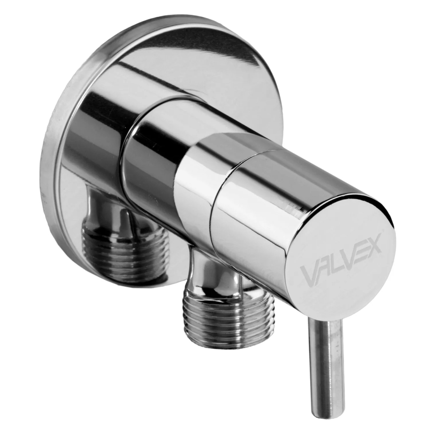 Valvex Zawór kątowy ceramik Vega chrom 1/2
