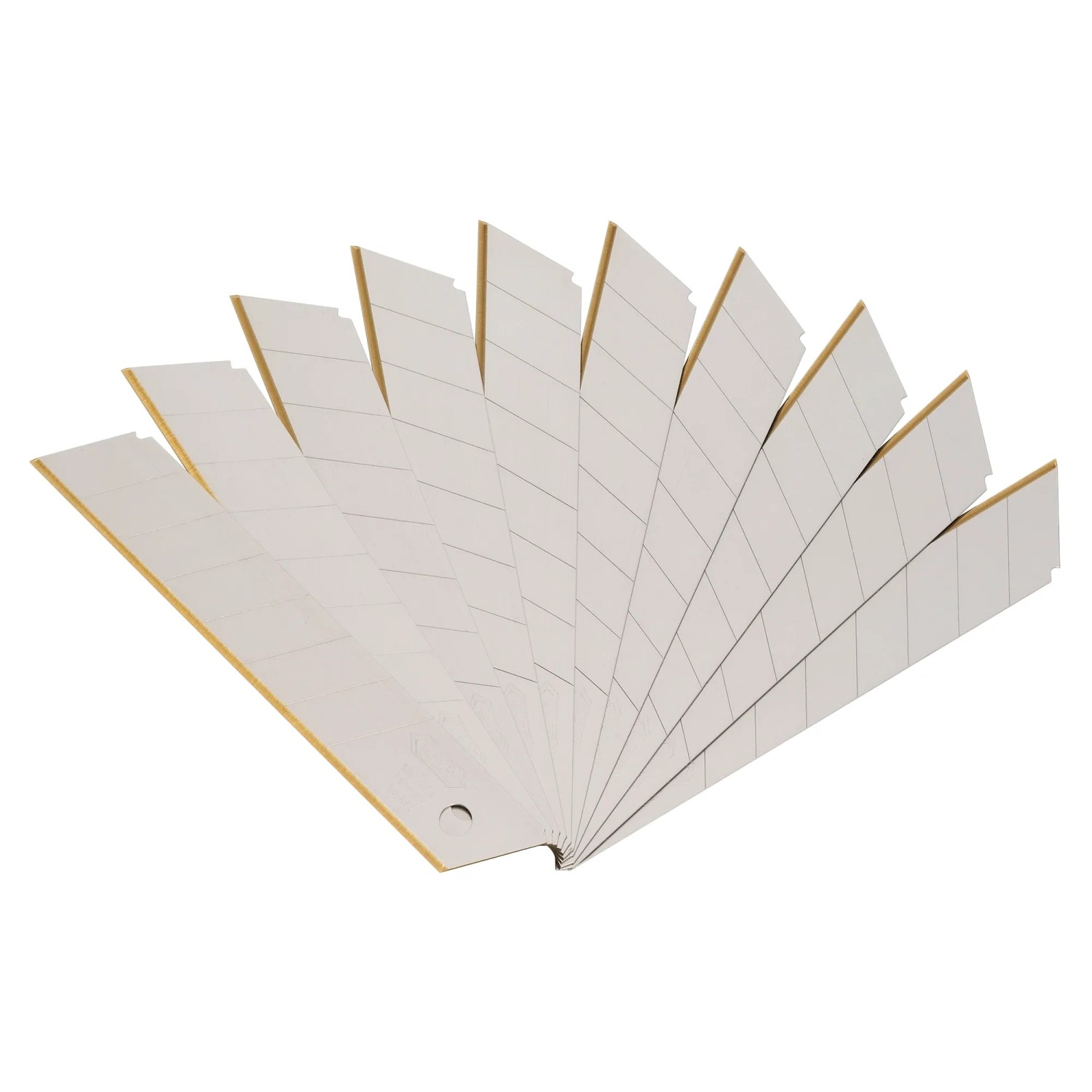 LUX-TOOLS Zestaw ostrzy łamanych 18 mm 10 sztuk