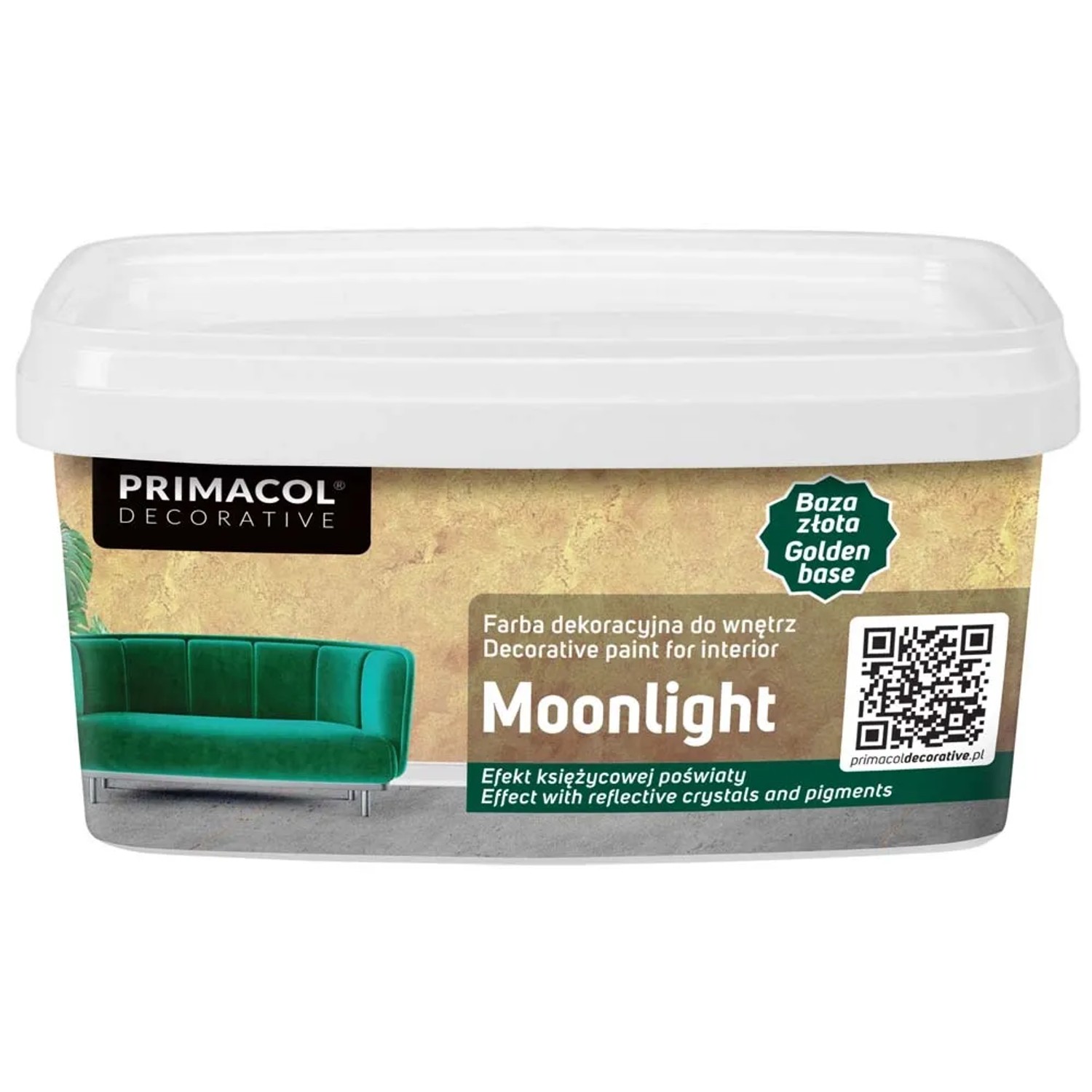 Primacol Farba dekoracyjna Moonlight złota 1 l