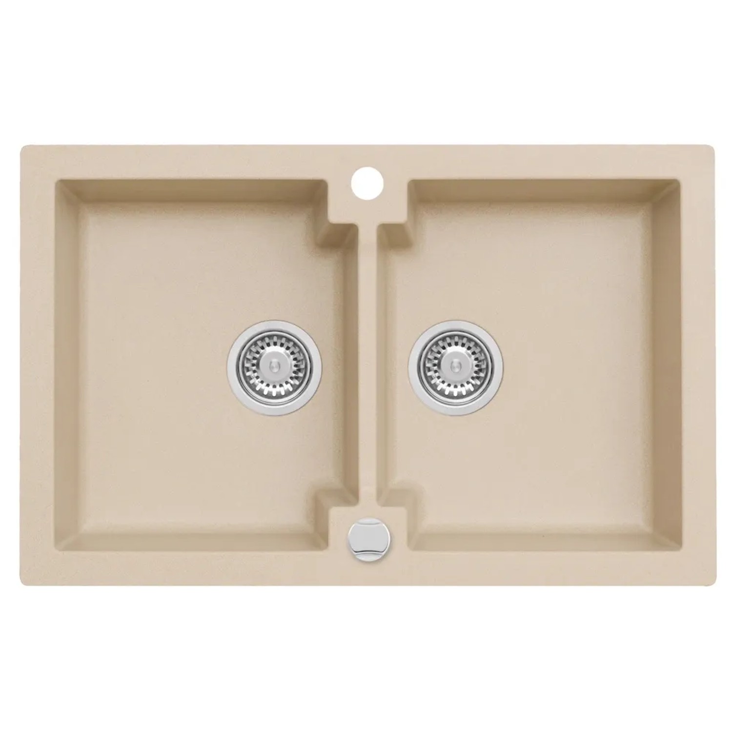 Zlewozmywak Mojito 16 2-kom. beż 79x50 cm