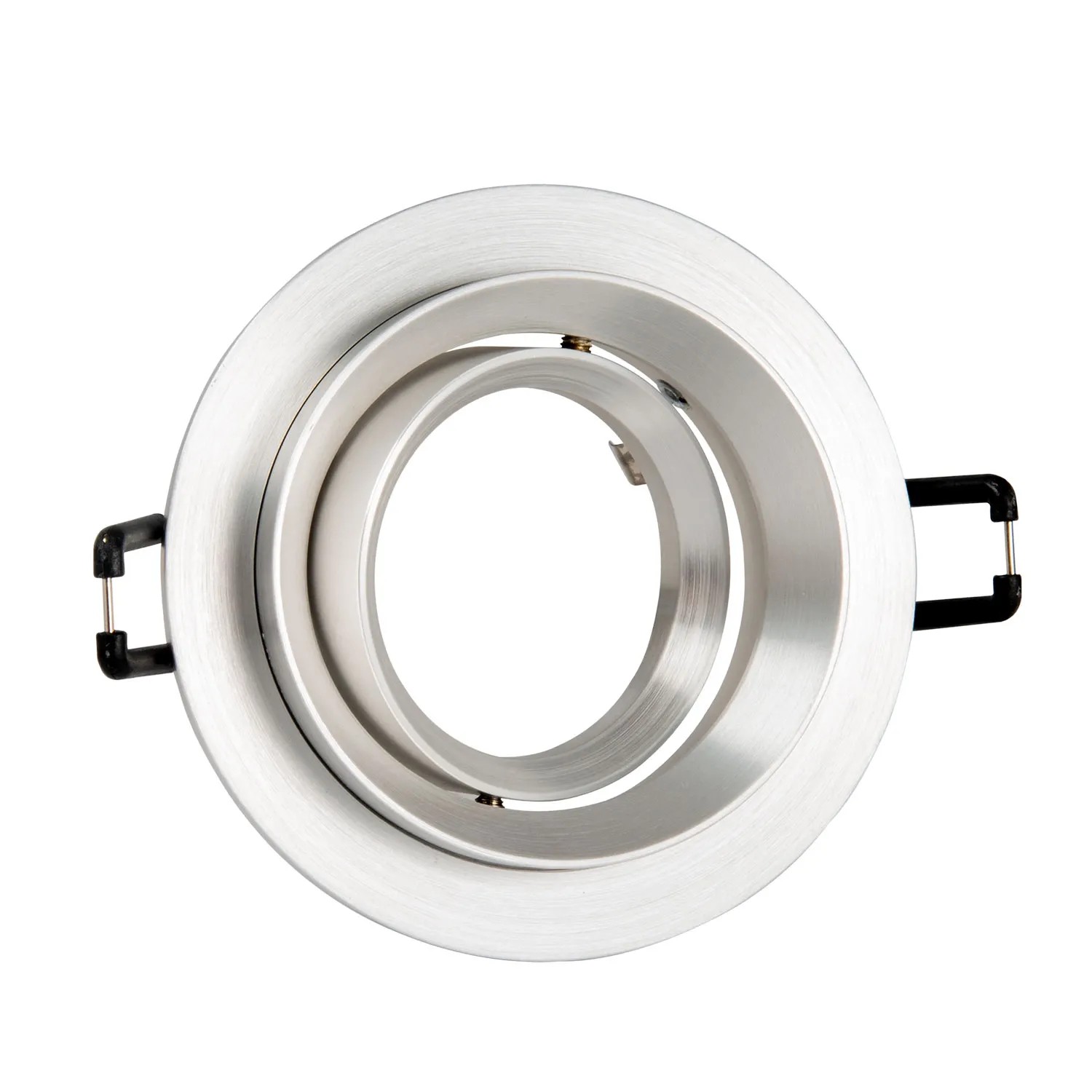 Goldlux Oprawa podtynkowa LIKA R srebrna okrągła ruchoma