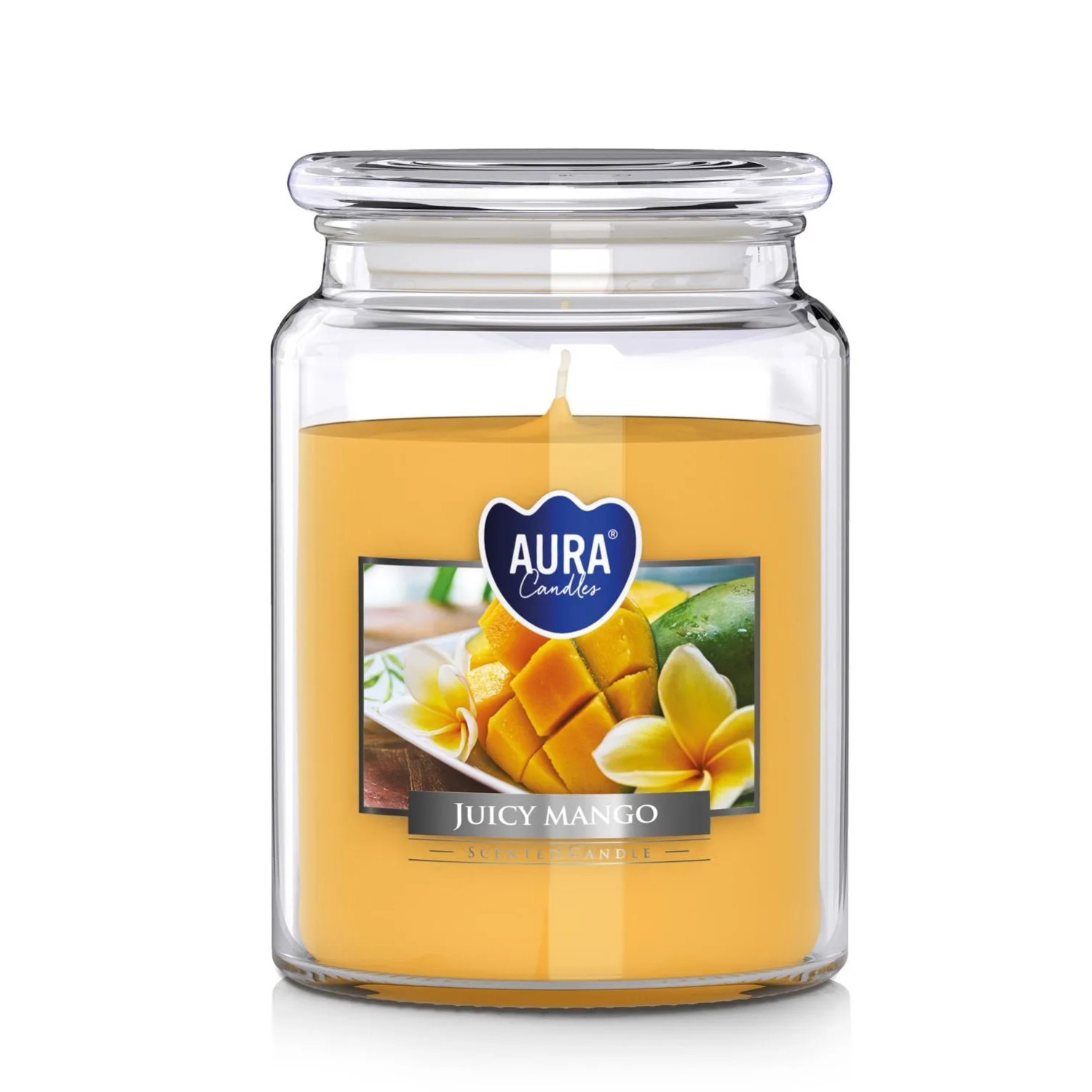 Świeca zapachowa w dużym słoiku mango 500g