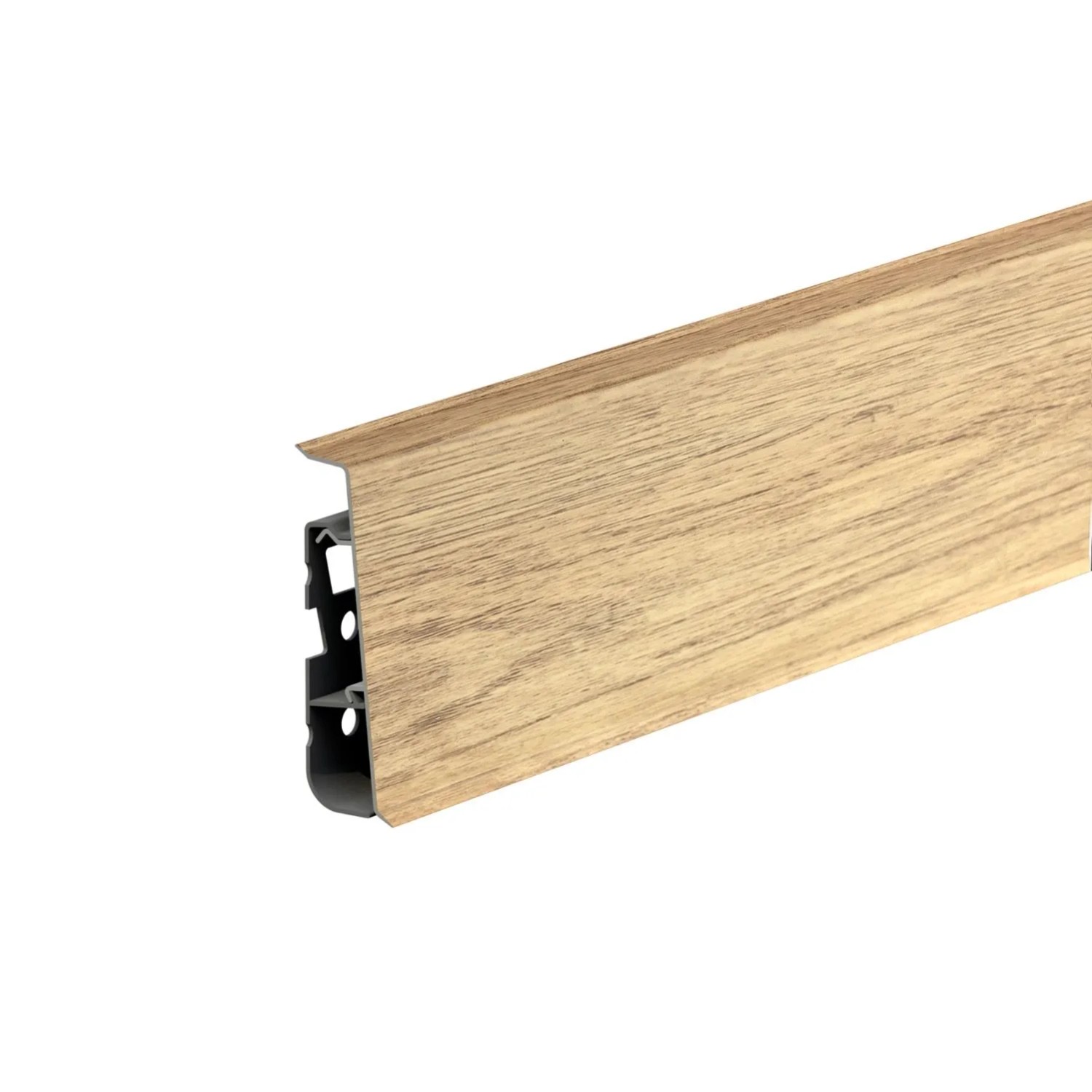 Cezar Listwa przypodłogowa Hi-Line PVC Dąb Pinia Jasna 75x22x2500